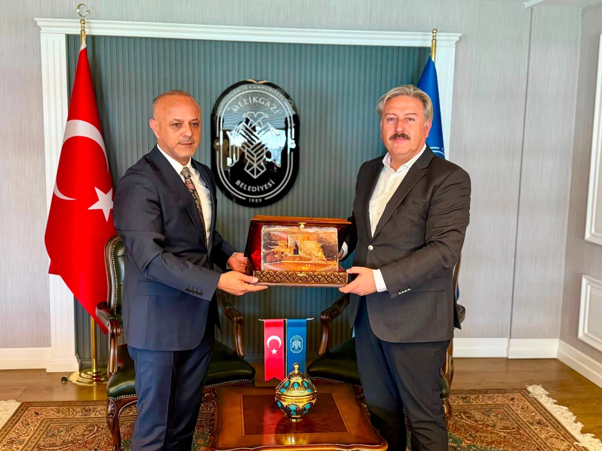 Başkan Kıraç'tan Melikgazi Belediyesi'ne Ziyaret2