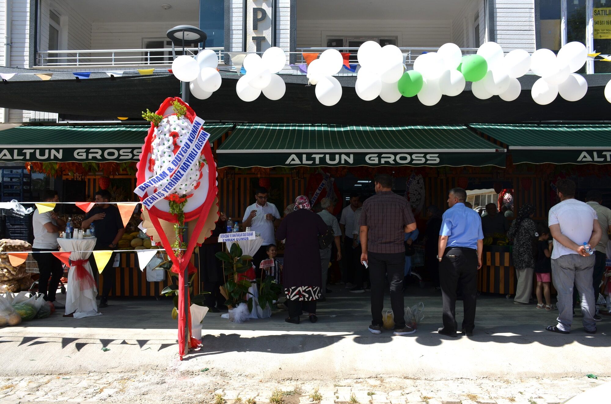 Afşin’de Yeni Alışveriş Noktası Altun Gross Hizmete Açıldı