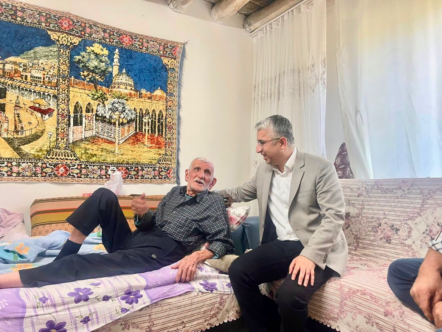 Elbistan Belediye Başkanı Gürbüz’den Kore Gazisine Anlamlı Ziyaret