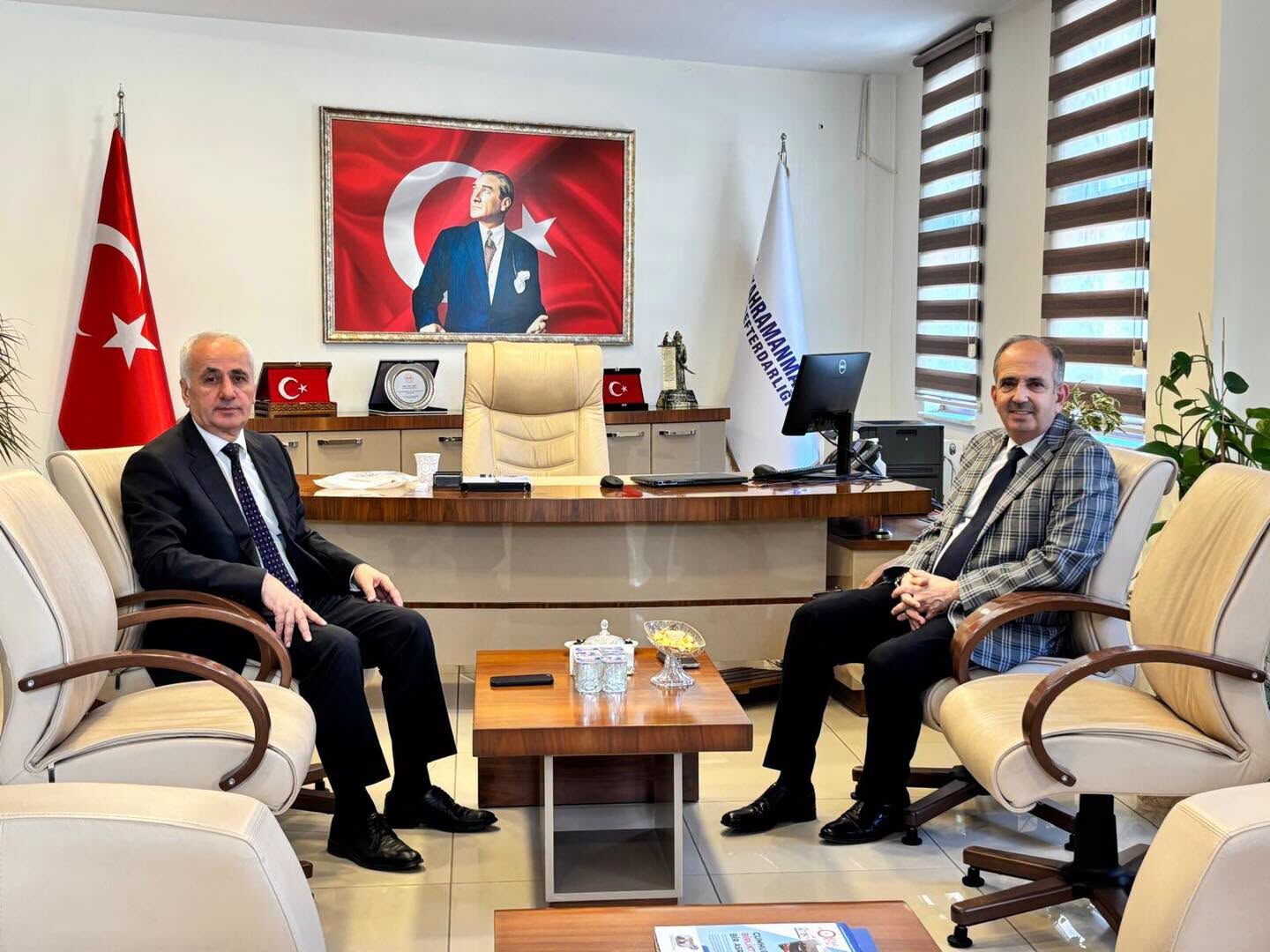İl Müftüsü Dr. Güller’den İl Defterdarı Erol’a İade I Ziyaret2