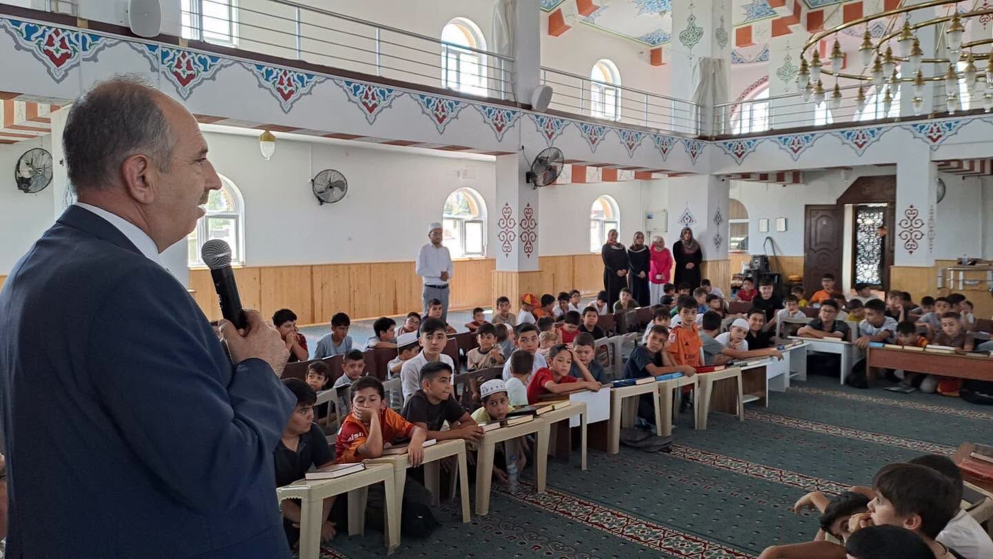 İl Müftüsü Güller, Yaz Kur’an Kurslarının Açılış Programlarına Katıldı3