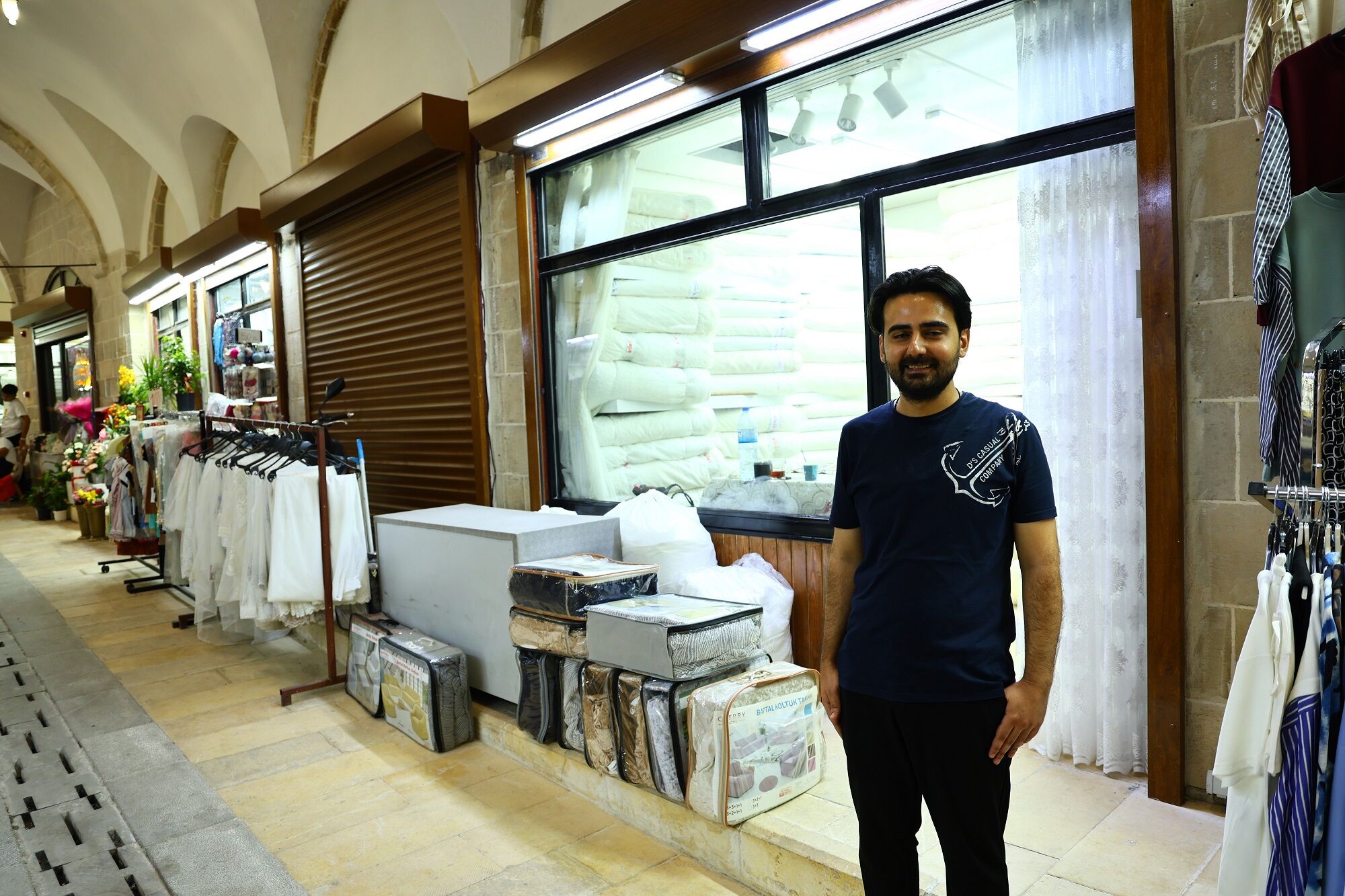 Kahramanmaraş’ta Tarihi Çarşı Serinliğin Adresi Oldu (3)