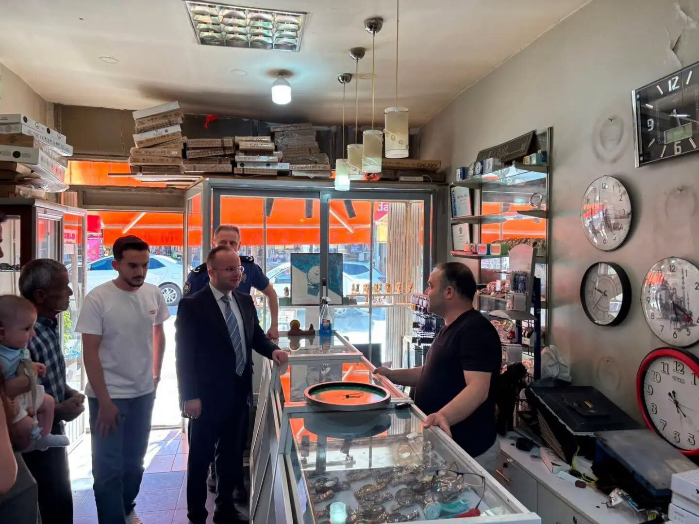 Kaymakam Arslantürk'ten Atatürk Caddesi Esnafına Ziyaret2