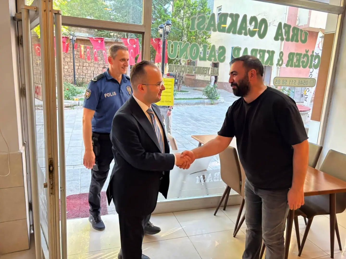 Kaymakam Arslantürk'ten Atatürk Caddesi Esnafına Ziyaret7