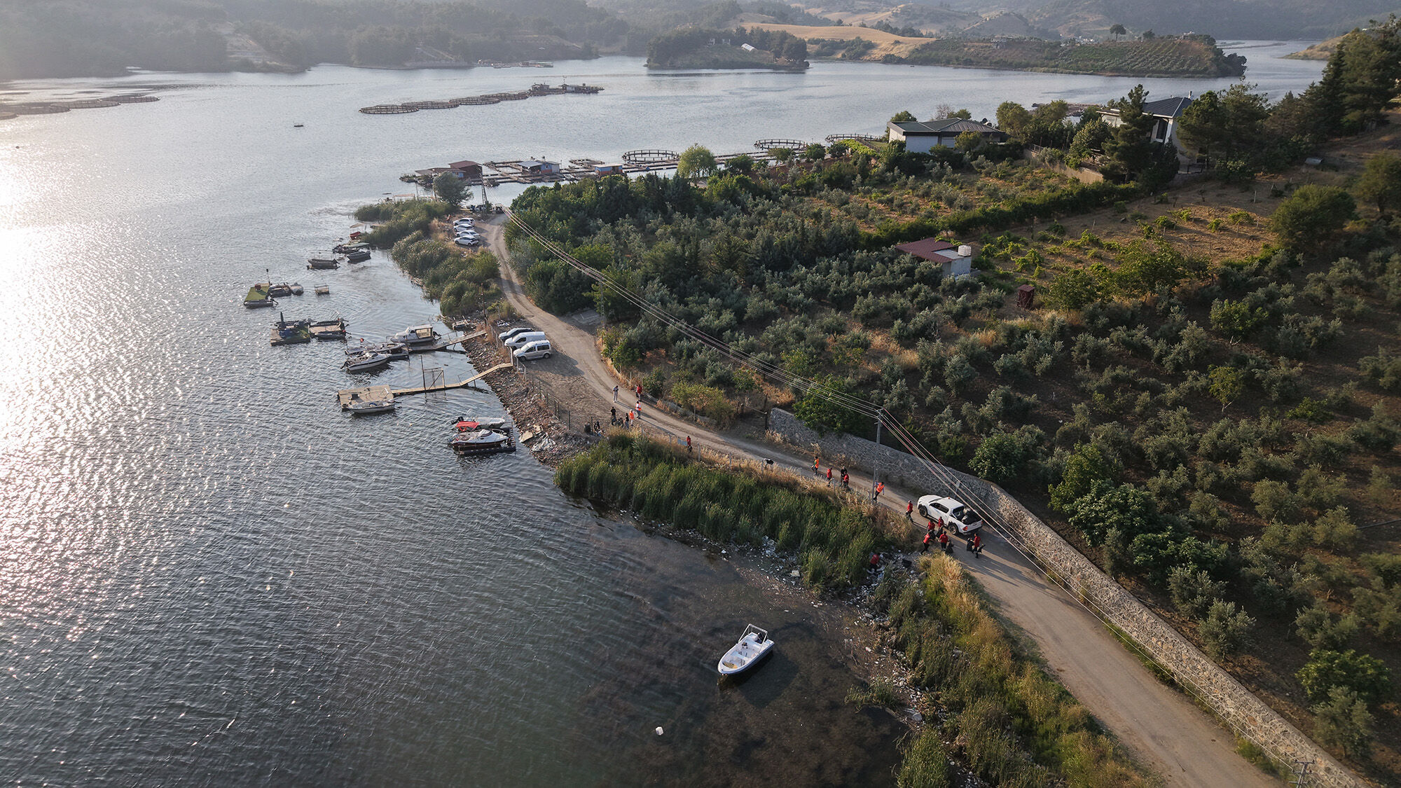 Büyükşehir’den Kılavuzlu Barajı Çevresinde Temizlik Seferberliği