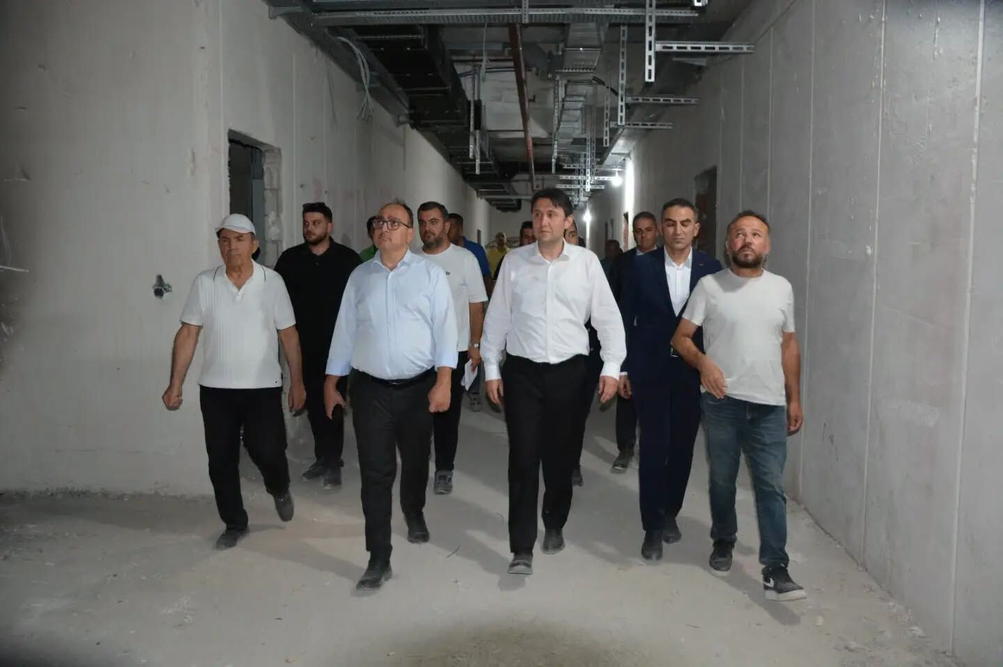 150 Yataklı Afşin Devlet Hastanesi İnşaatında İnceleme1