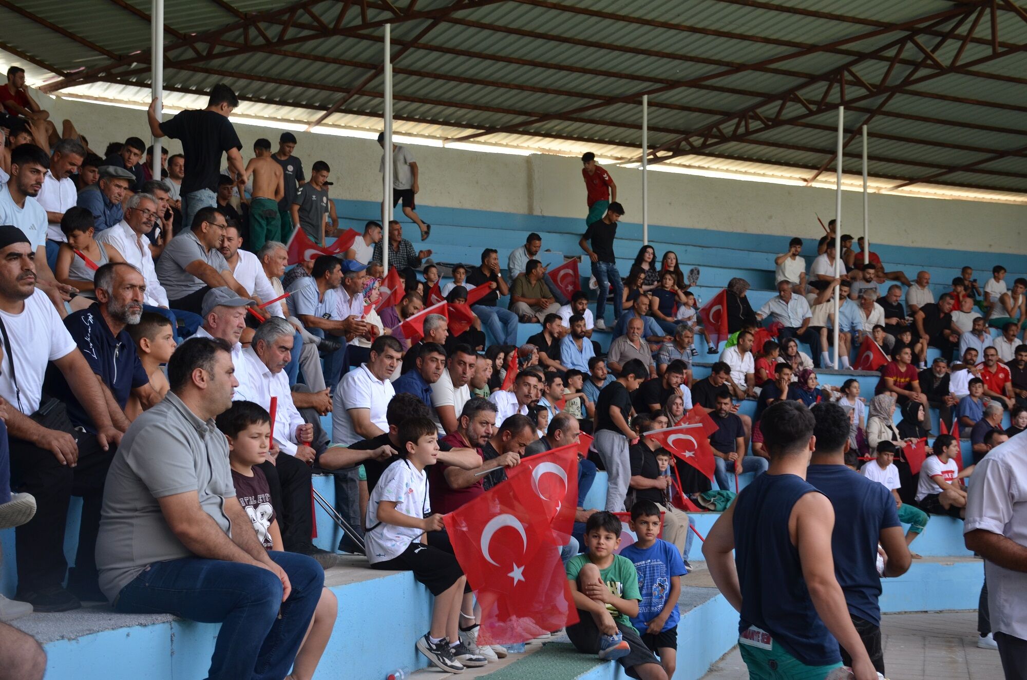 48. Geleneksel Afşin Eshab I Kehf Karakucak Güreş Festivali Başladı (1)