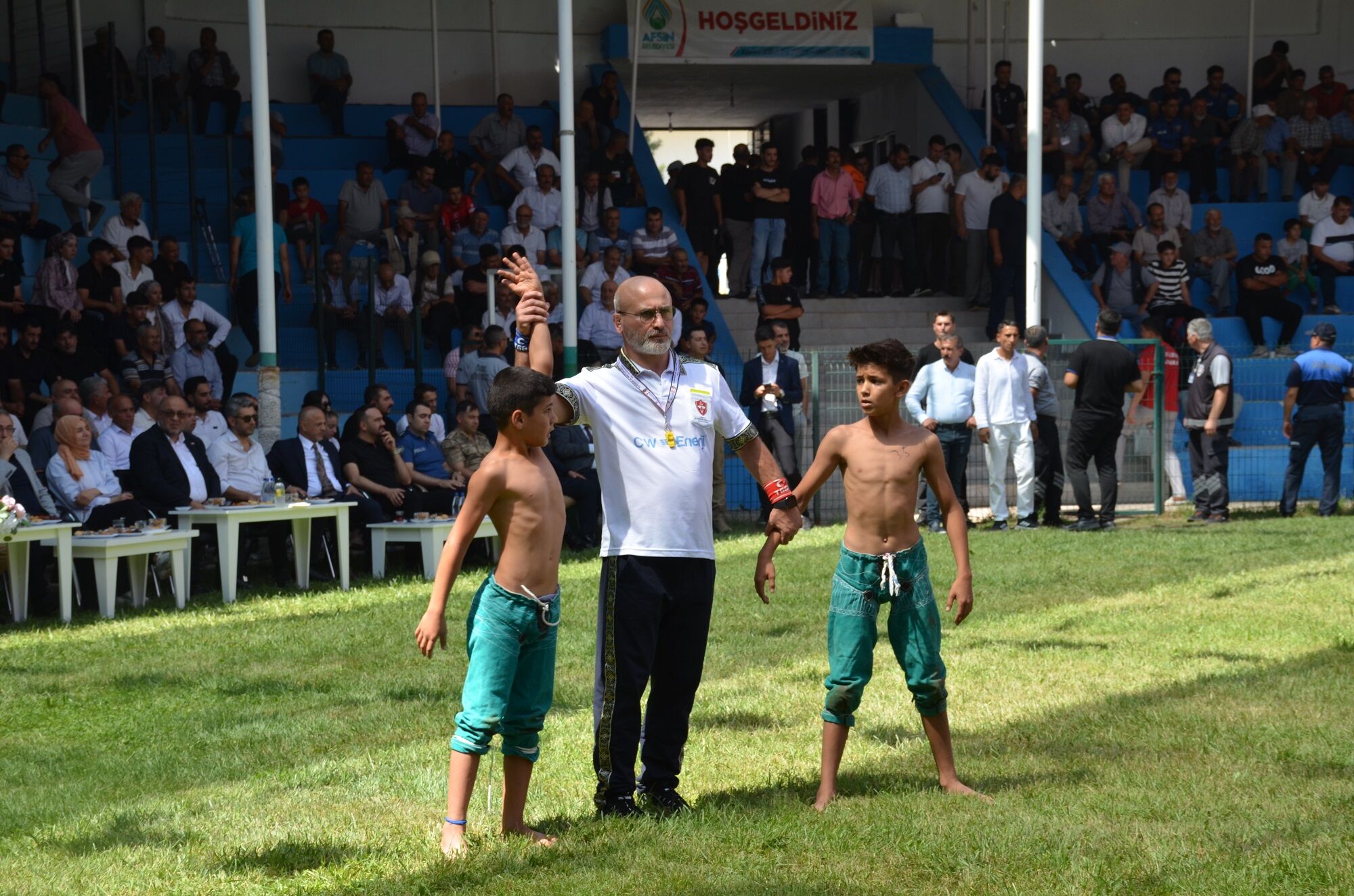 48. Geleneksel Afşin Eshab I Kehf Karakucak Güreş Festivali Başladı (10)