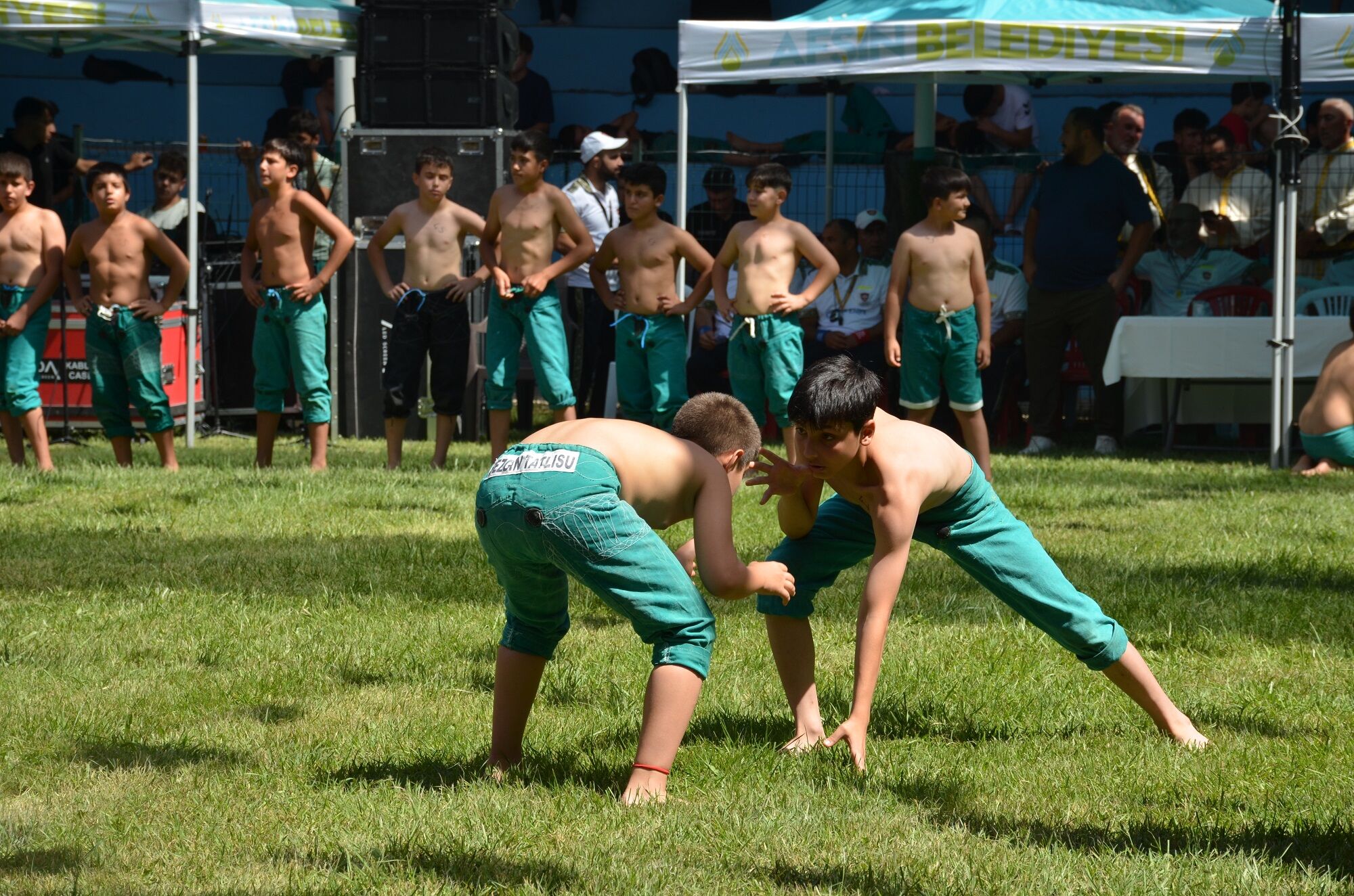 48. Geleneksel Afşin Eshab I Kehf Karakucak Güreş Festivali Başladı (7)