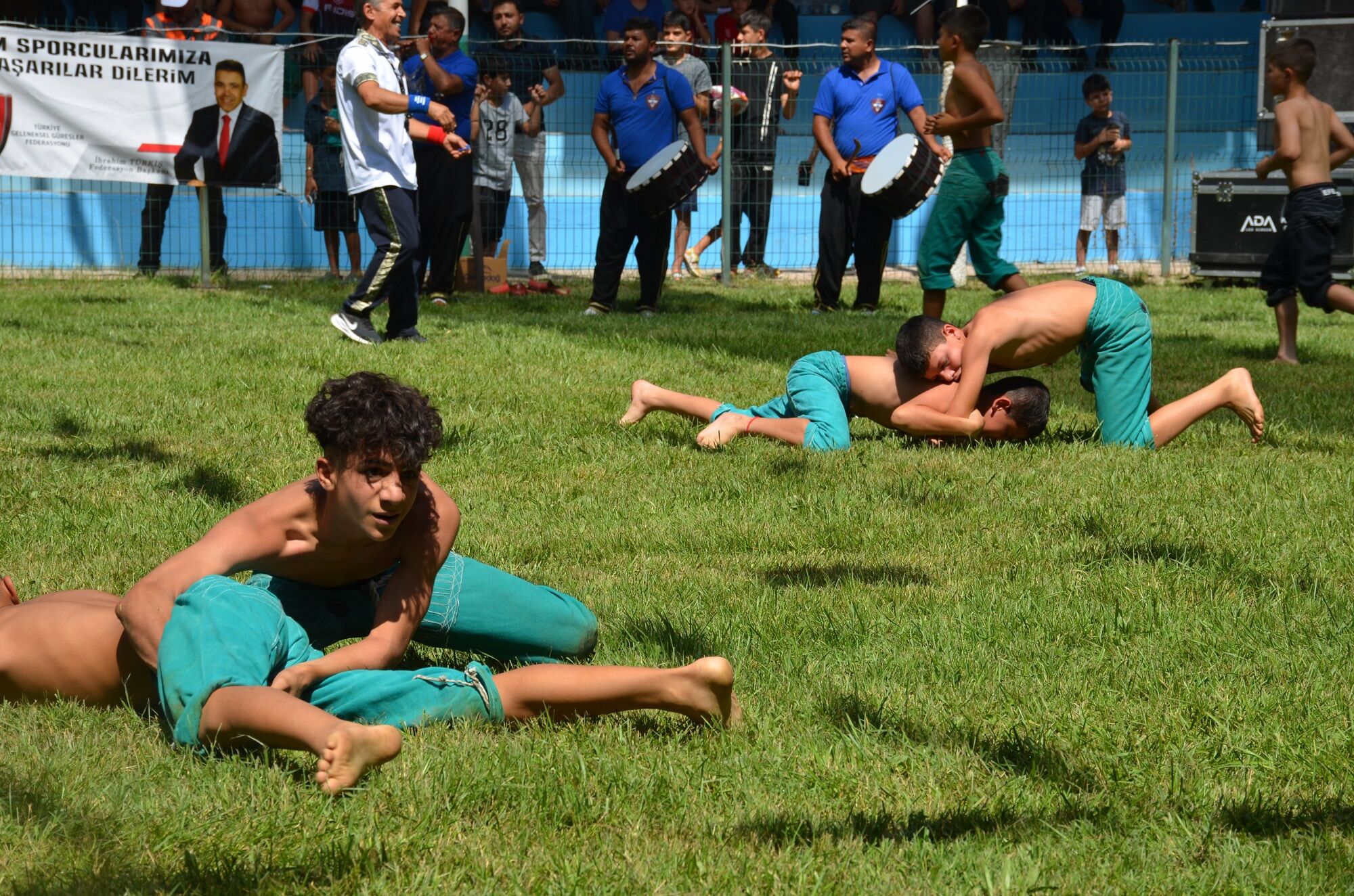 48. Geleneksel Afşin Eshab I Kehf Karakucak Güreş Festivali Başladı (9)