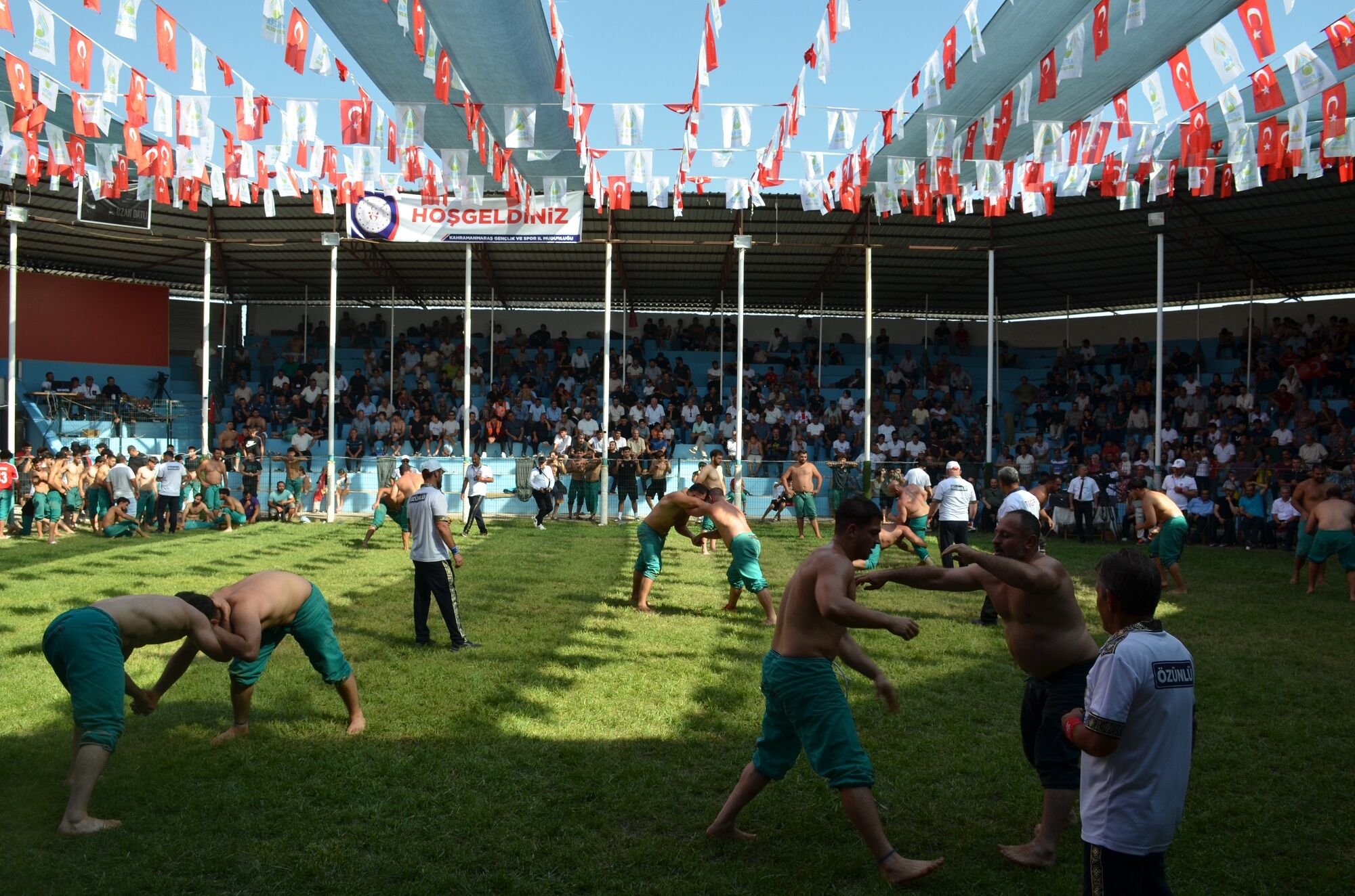 48. Geleneksel Eshab I Kehf Karakucak Güreş Festivali Afşin’de Coşkuyla Tamamlandı (12)