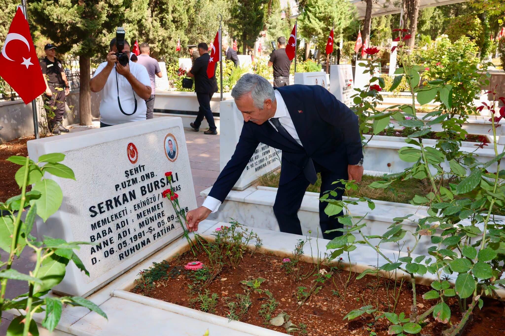 Kahramanmaraş’ta 30 Ağustos’ta Şehitler Dualarla Anıldı