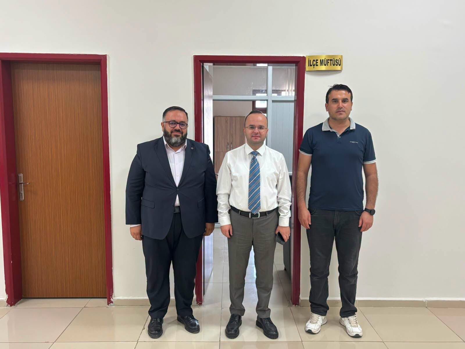 Afşin Kaymakamı Arslantürk’ten İlçe Müftülüğüne Ziyaret