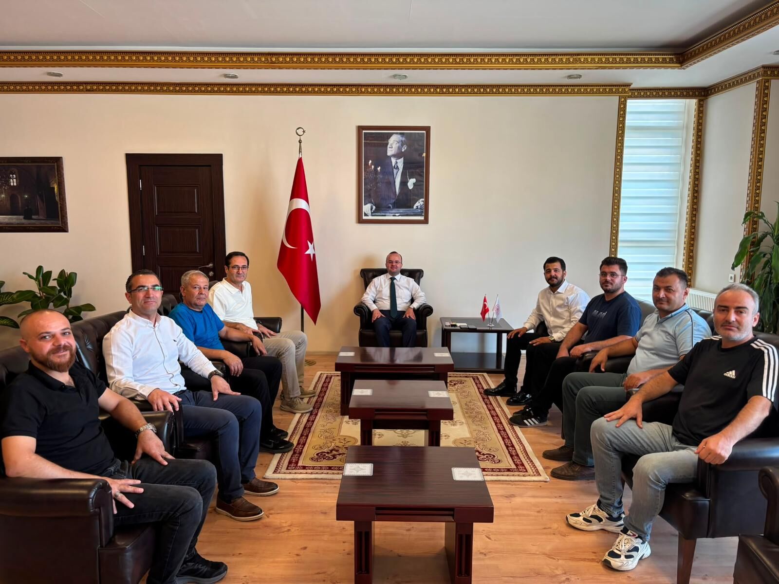 Afşin Spor Yönetiminden Kaymakam Arslantürk’e Ziyaret 2