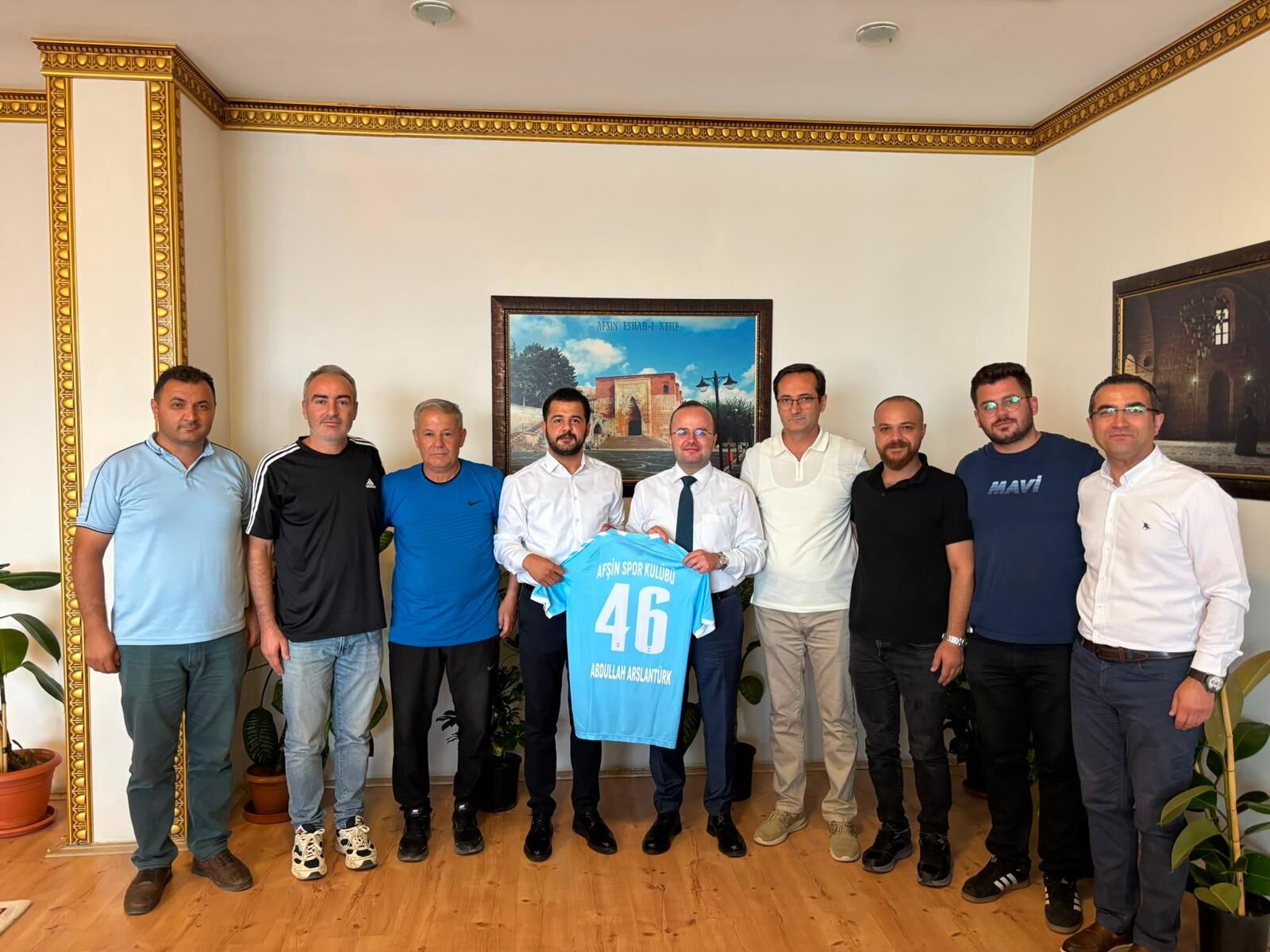 Afşin Spor Yönetiminden Kaymakam Arslantürk’e Ziyaret