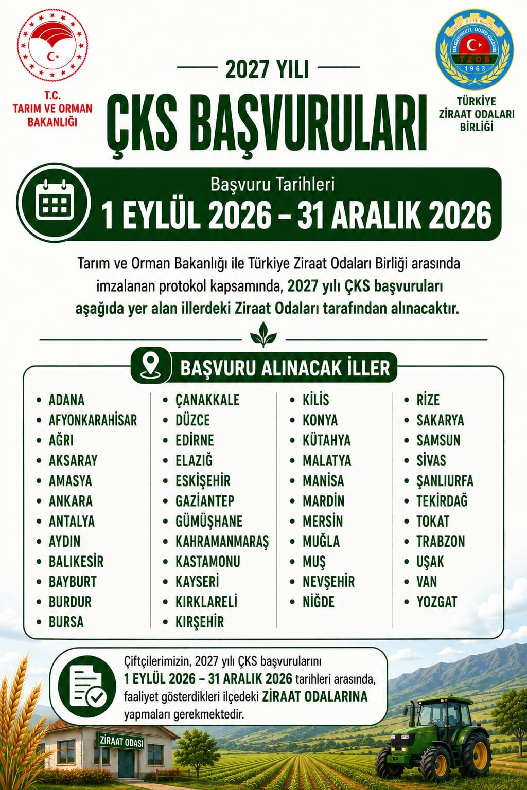 Afşin’de 2027 Çks Başvuruları 1 Eylül’de Başlıyor-1