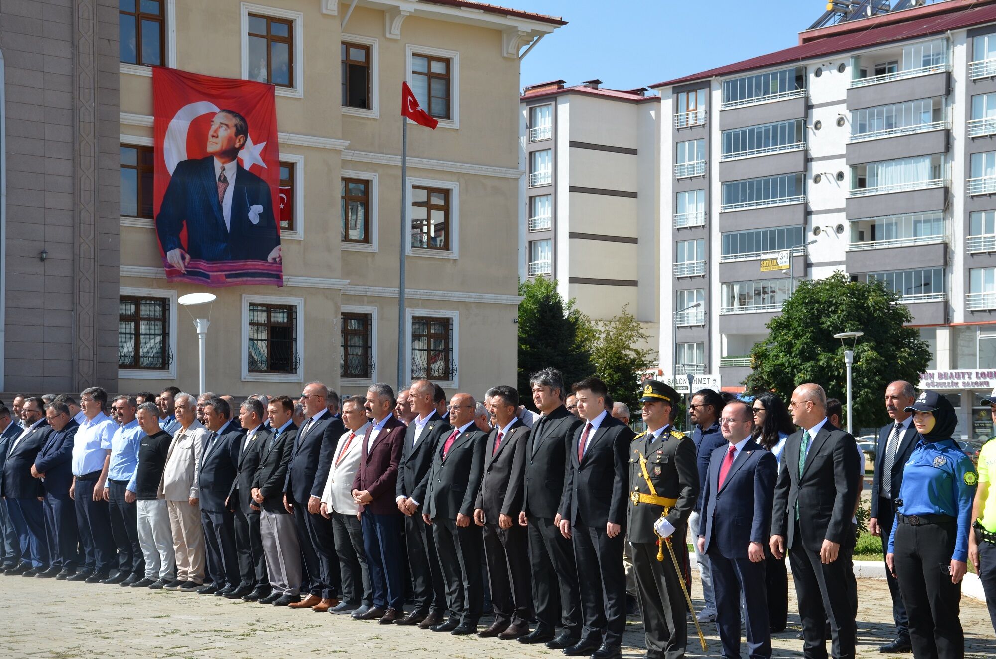 Afşin’de 30 Ağustos Zafer Bayramı’nın 104. Yılı Törenle Kutlandı (3)