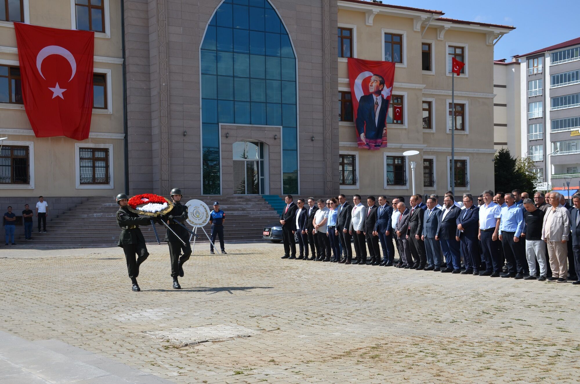 Afşin’de 30 Ağustos Zafer Bayramı’nın 104. Yılı Törenle Kutlandı (7)