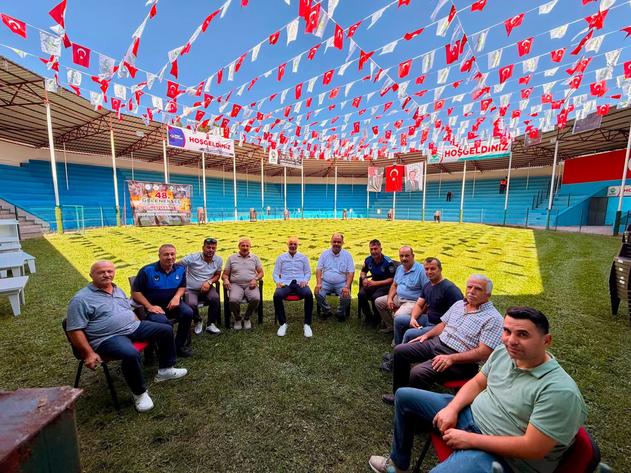 Afşin’de 48. Karakucak Güreş Festivali Yarın Başlıyor Pehlivanlar Er Meydanına Çıkacak