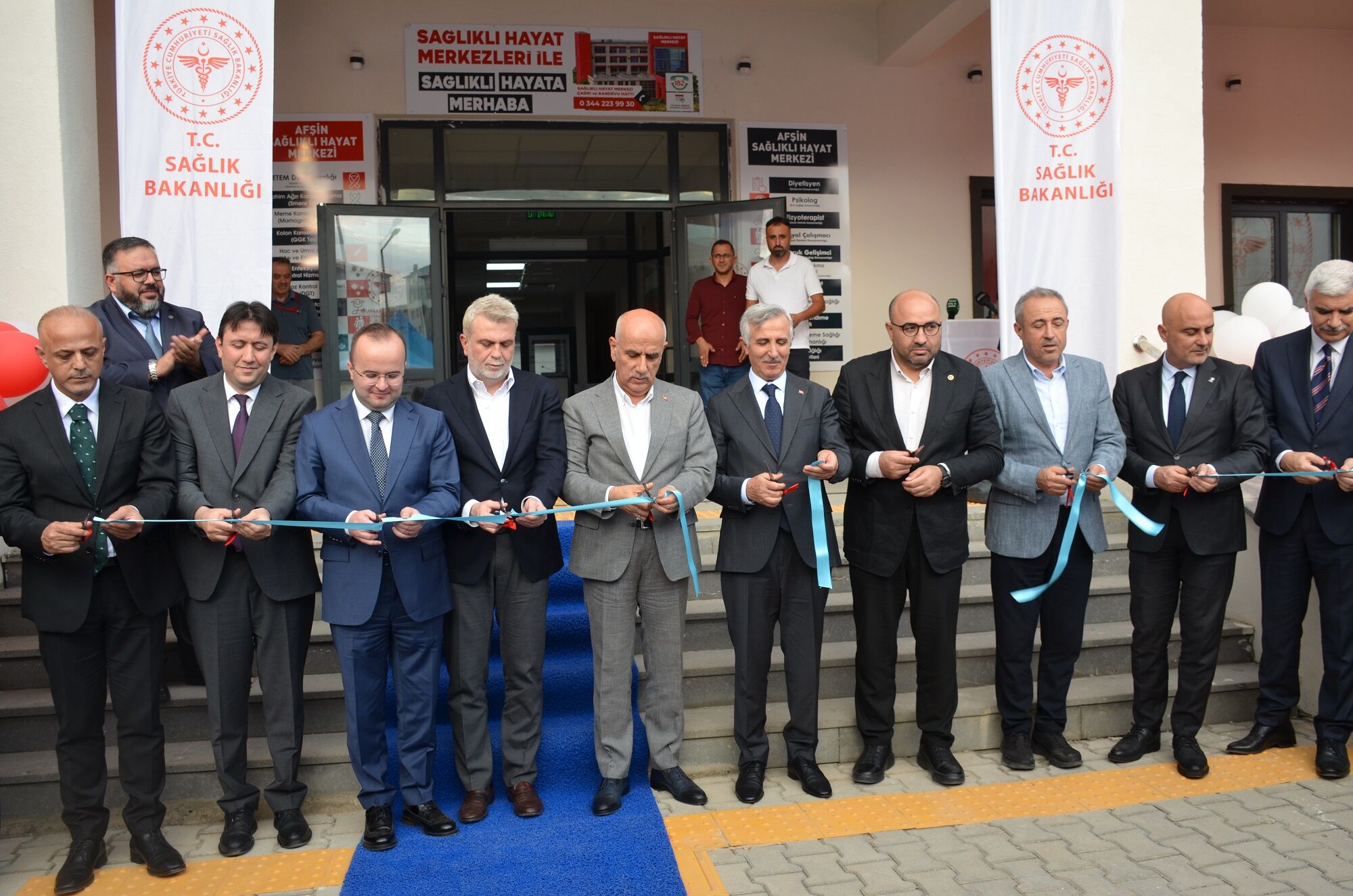 Afşin’de Sağlıklı Hayat Merkezi Ve 112 İstasyonu Hizmete Açıldı (10)