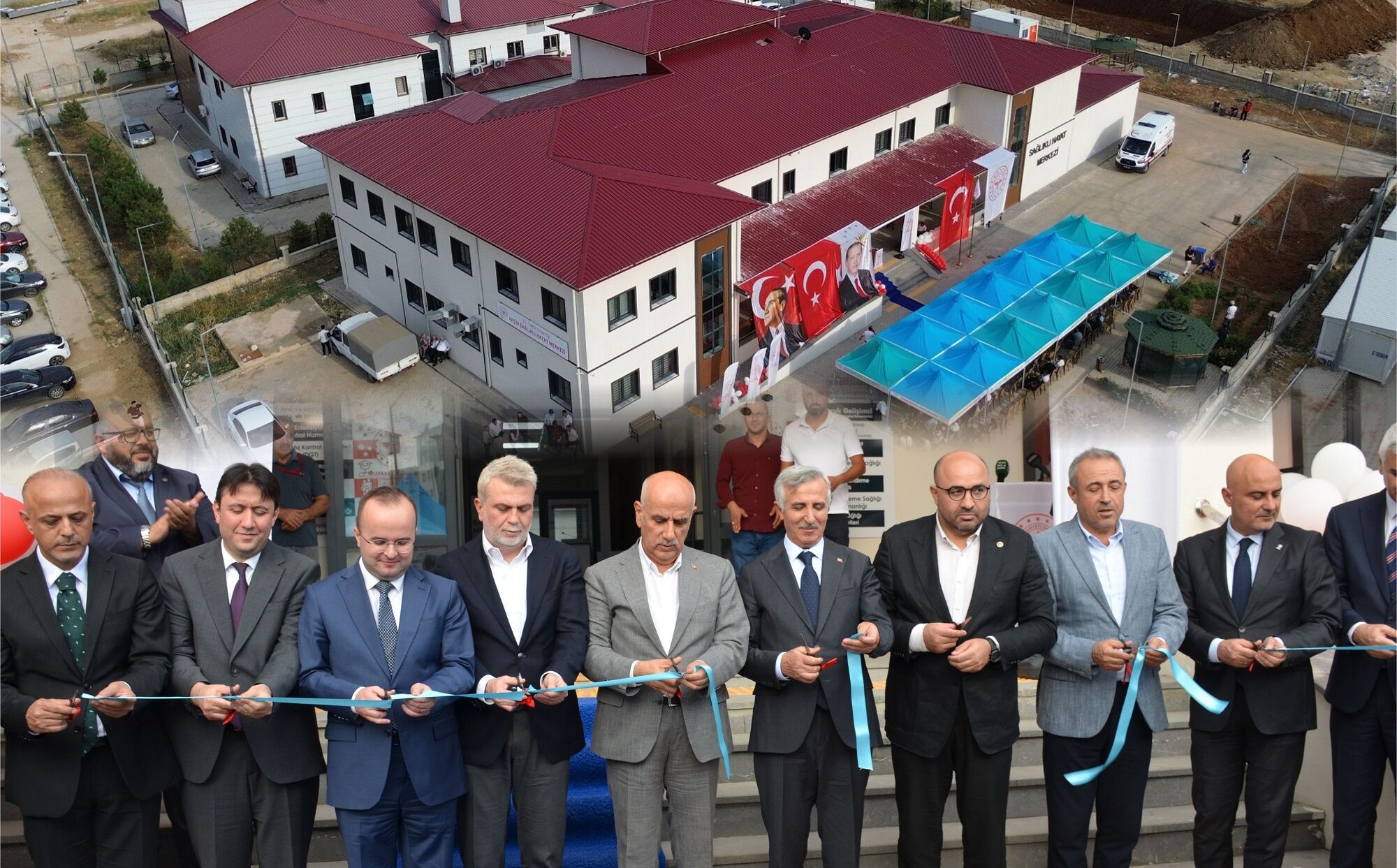Afşin’de Sağlıklı Hayat Merkezi ve 112 İstasyonu Hizmete Açıldı