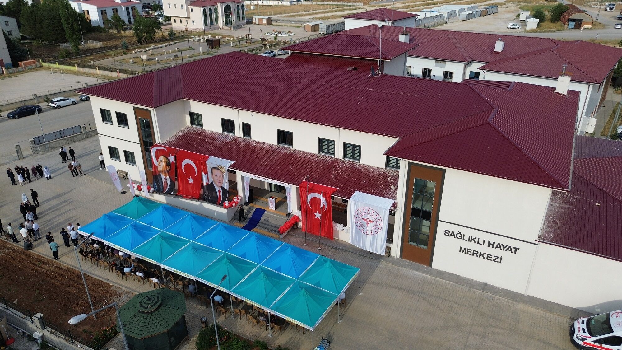 Afşin’de Sağlıklı Hayat Merkezi Ve 112 İstasyonu Hizmete Açıldı (16)