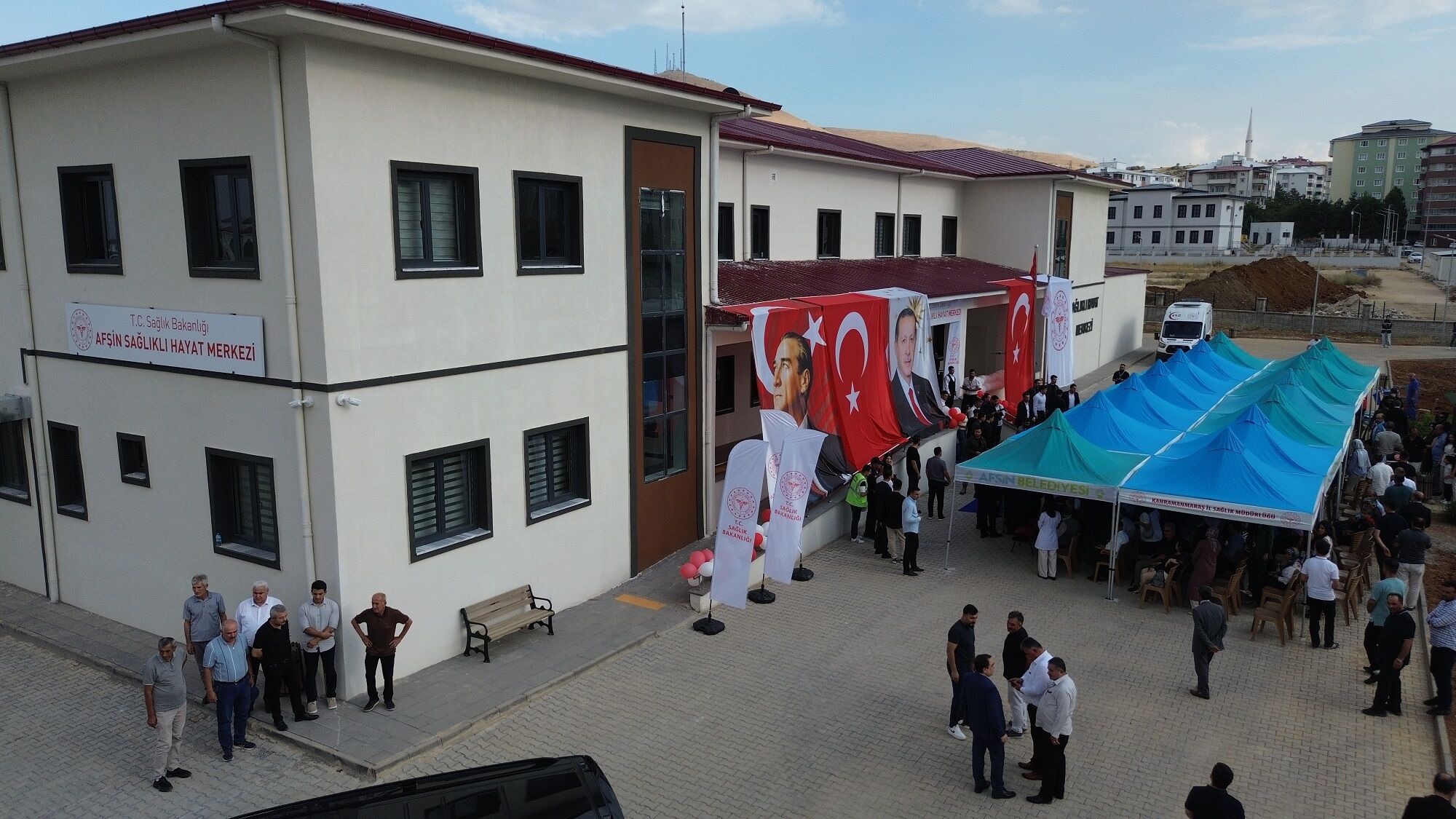 Afşin’de Sağlıklı Hayat Merkezi Ve 112 İstasyonu Hizmete Açıldı (17)
