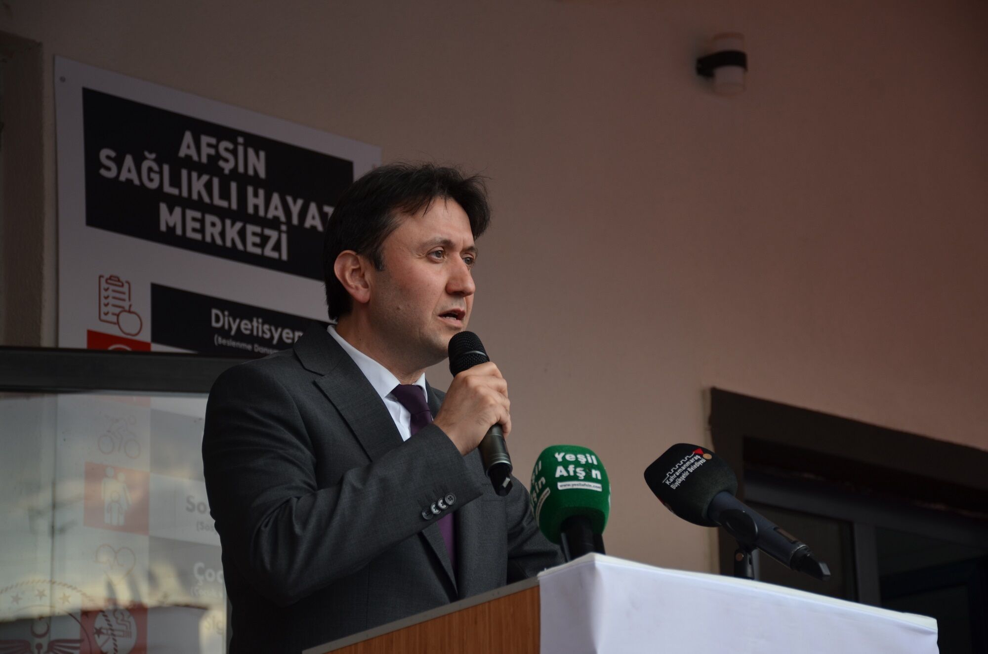 Afşin’de Sağlıklı Hayat Merkezi Ve 112 İstasyonu Hizmete Açıldı (3)