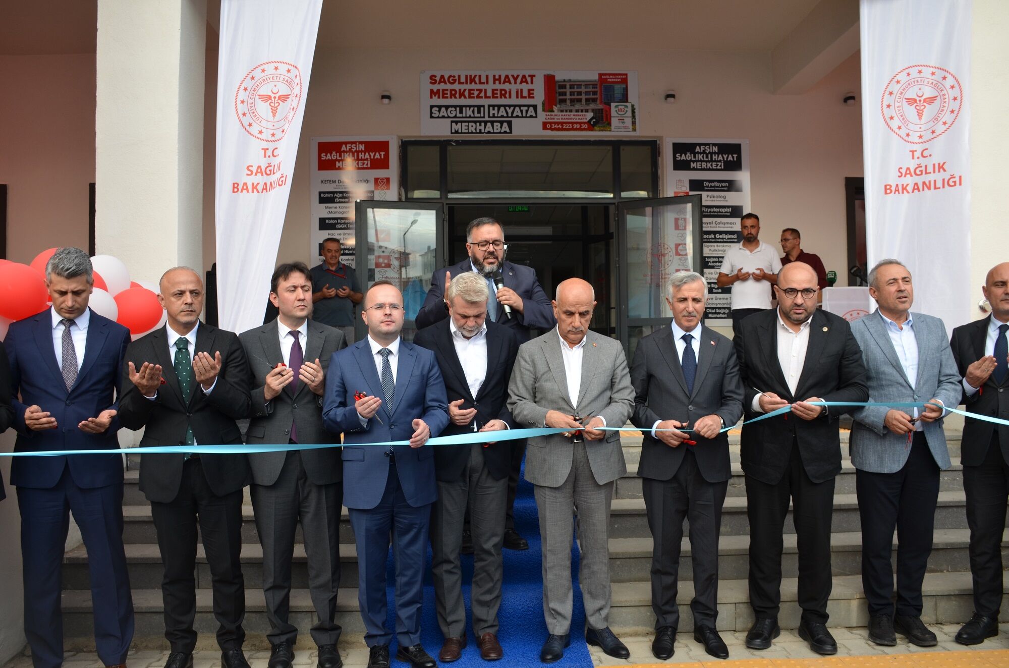 Afşin’de Sağlıklı Hayat Merkezi Ve 112 İstasyonu Hizmete Açıldı (8)