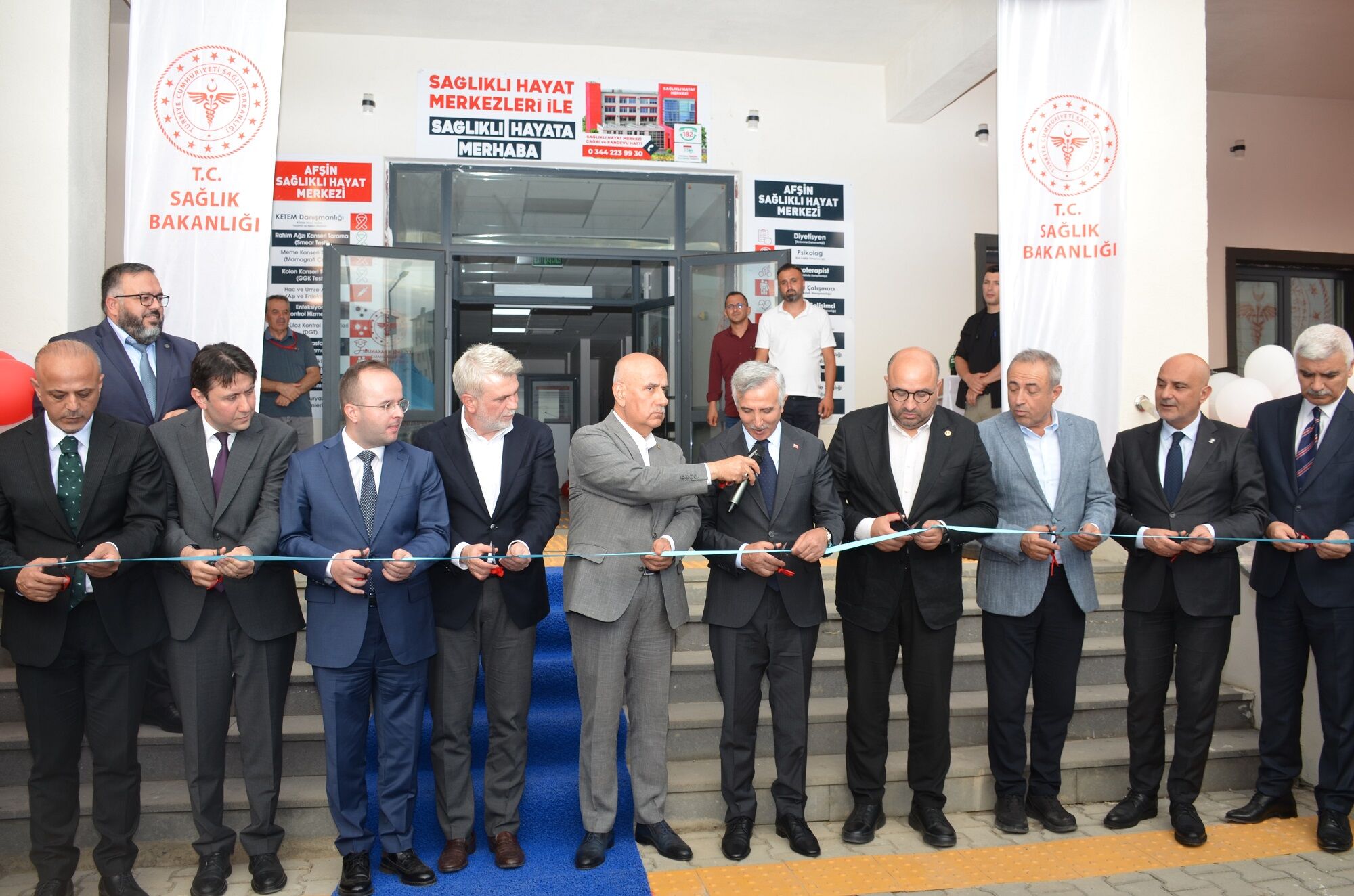 Afşin’de Sağlıklı Hayat Merkezi Ve 112 İstasyonu Hizmete Açıldı (9)