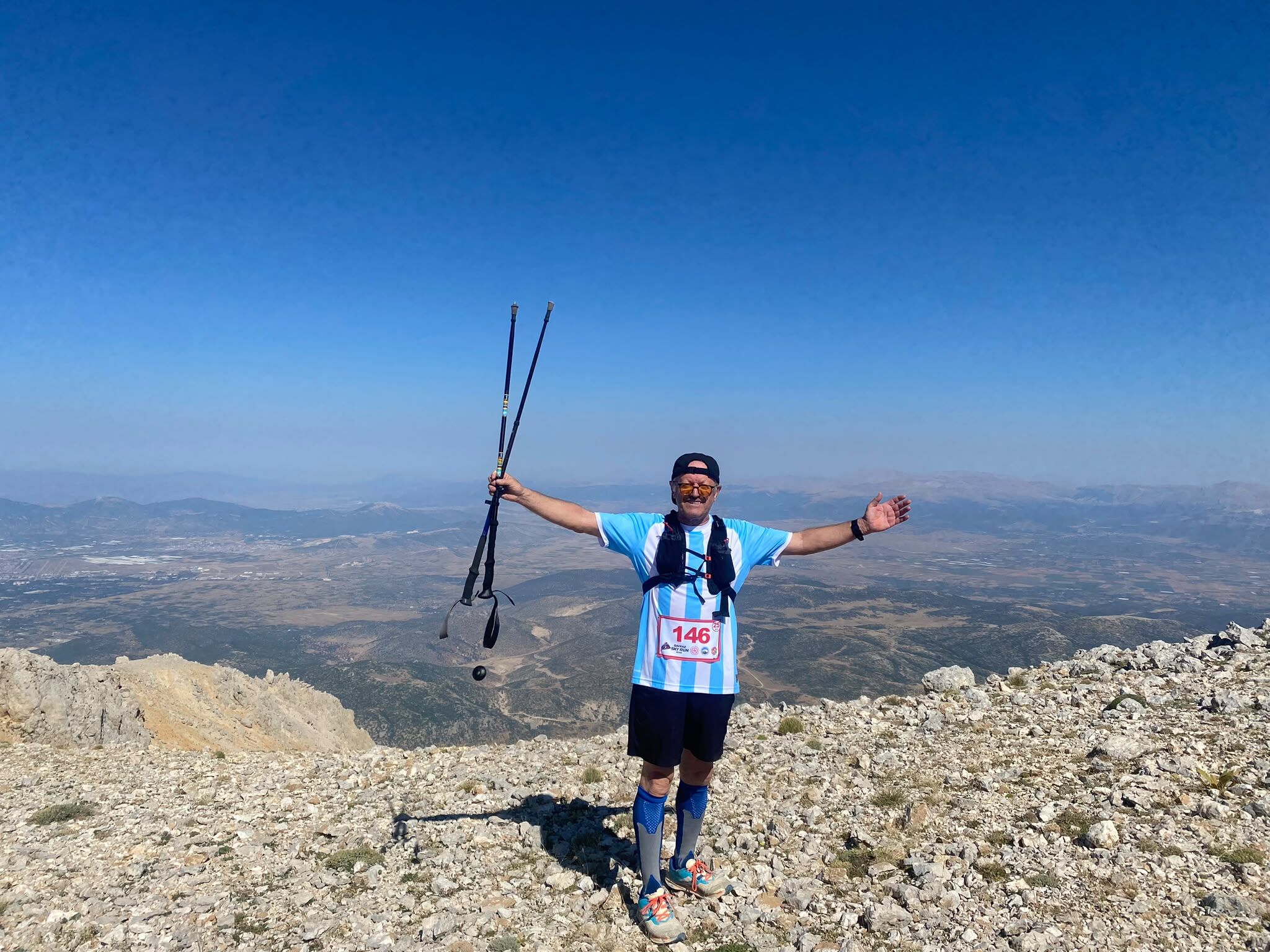 Afşinli Maratoncu Sıtkı Gönen, Davraz Sky Run’da Birinci Oldu 2