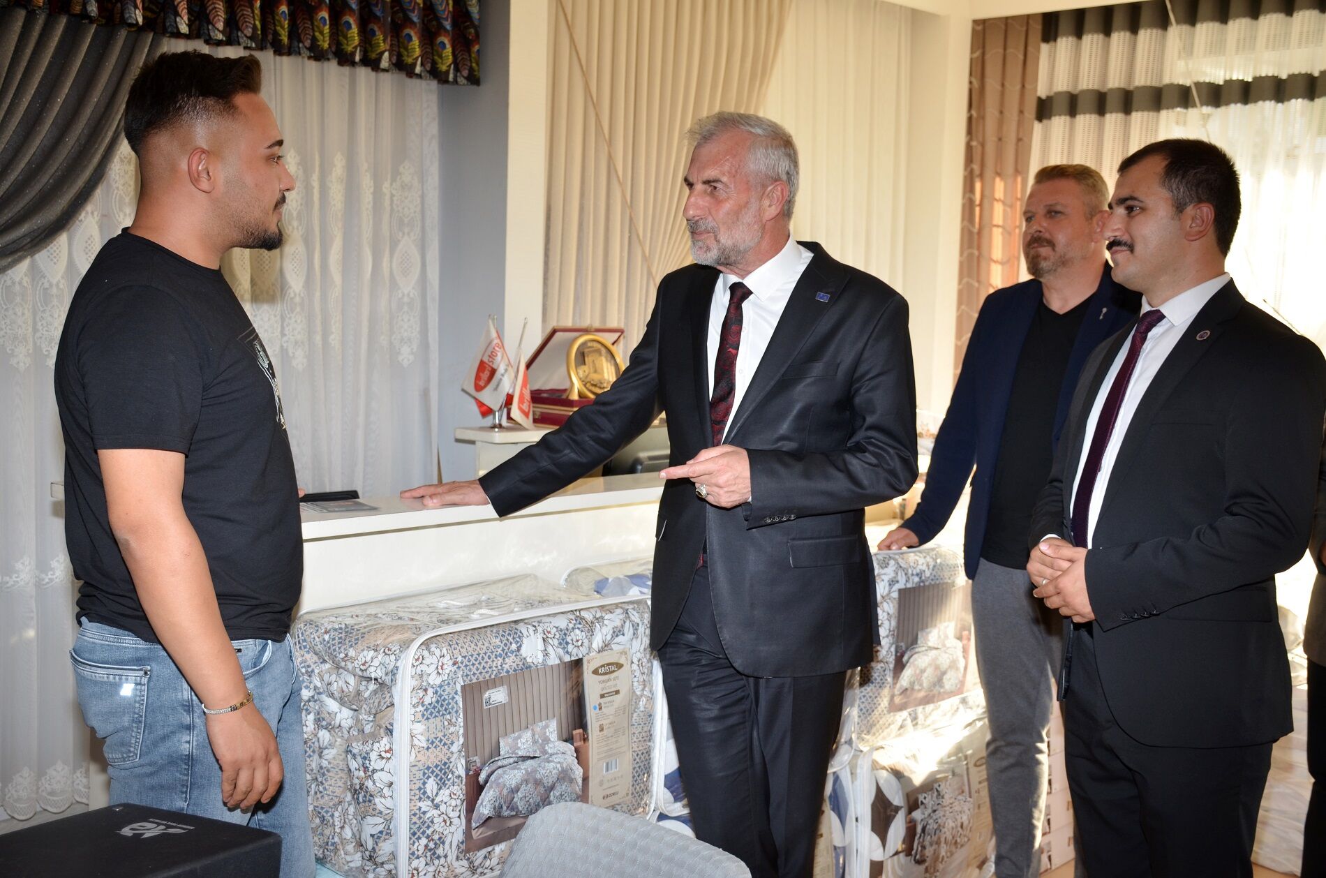 Anahtar Parti’den Afşin’de Esnaf Ziyareti Sorun Ve Talepler Dinlendi (6)