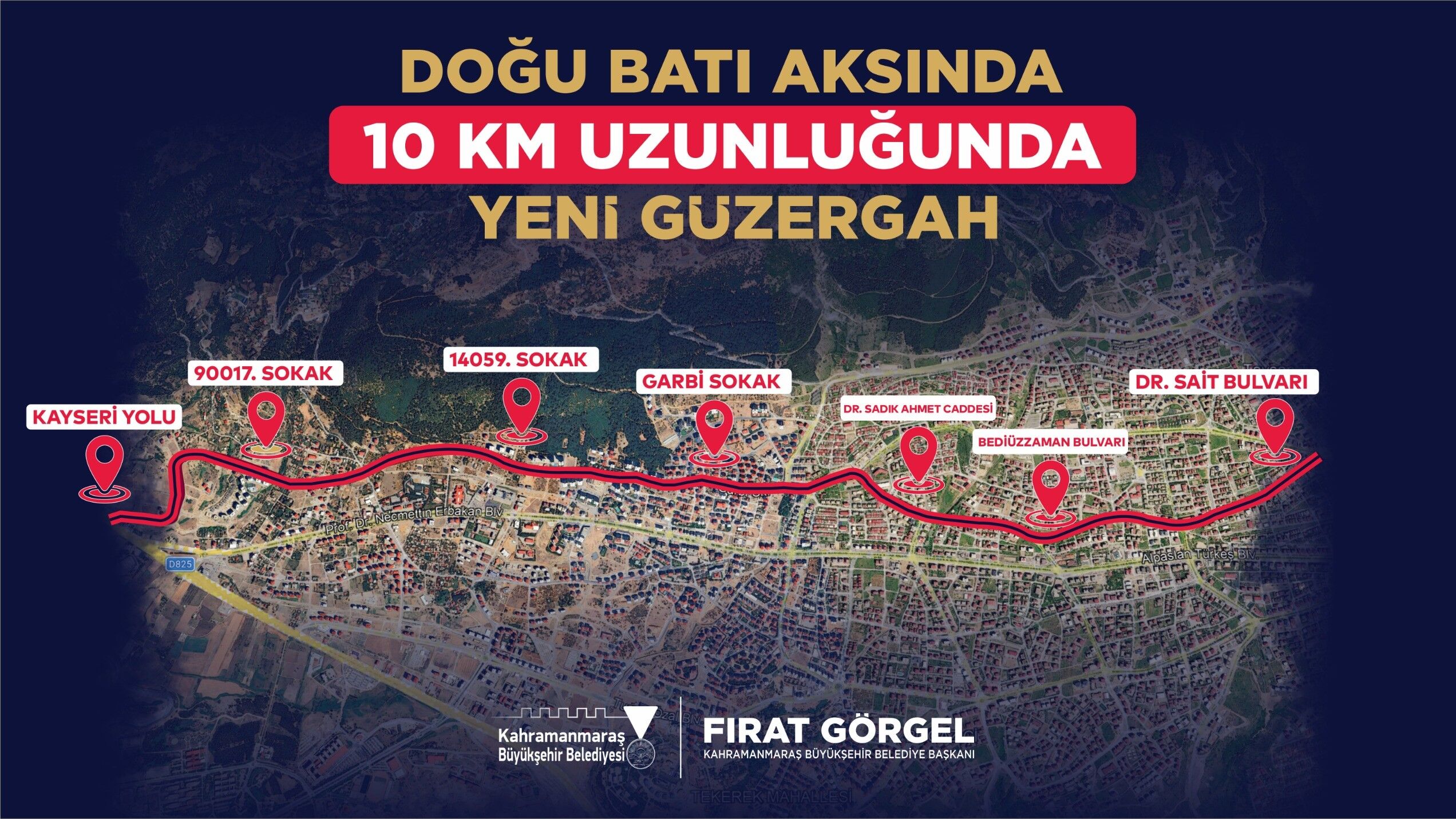 Başkan Görgel, Doğu Batı Ulaşımını Güçlendirecek Çalışmaları Yerinde İnceledi (1)