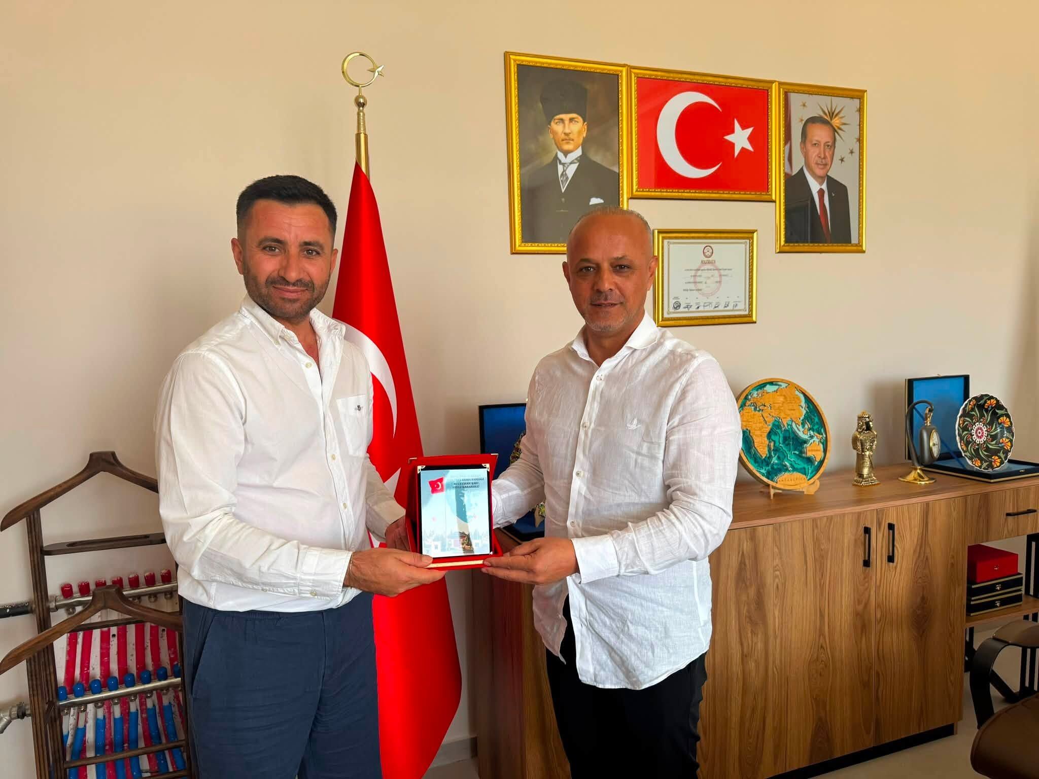 Başkan Kıraç, İlçenin Askeri ve Kültürel Temsilcilerini Ağırladı