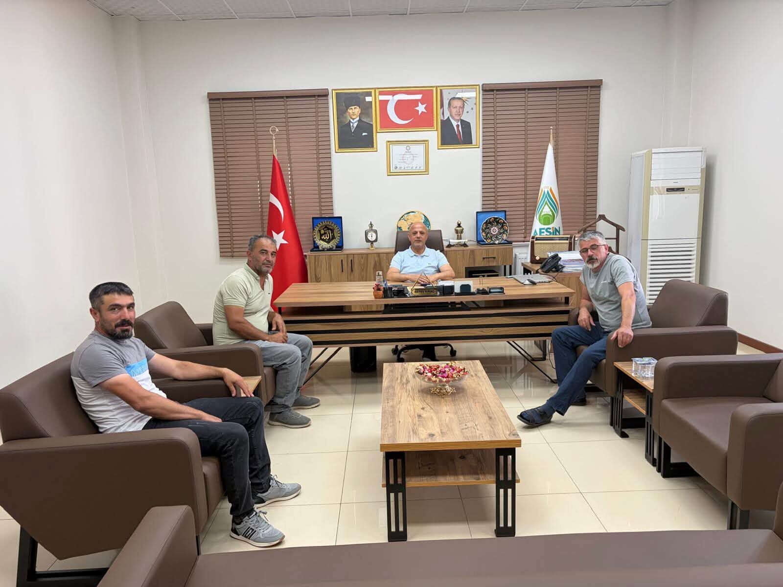 Başkan Kıraç’a Ziyaretler Devam Ediyor4