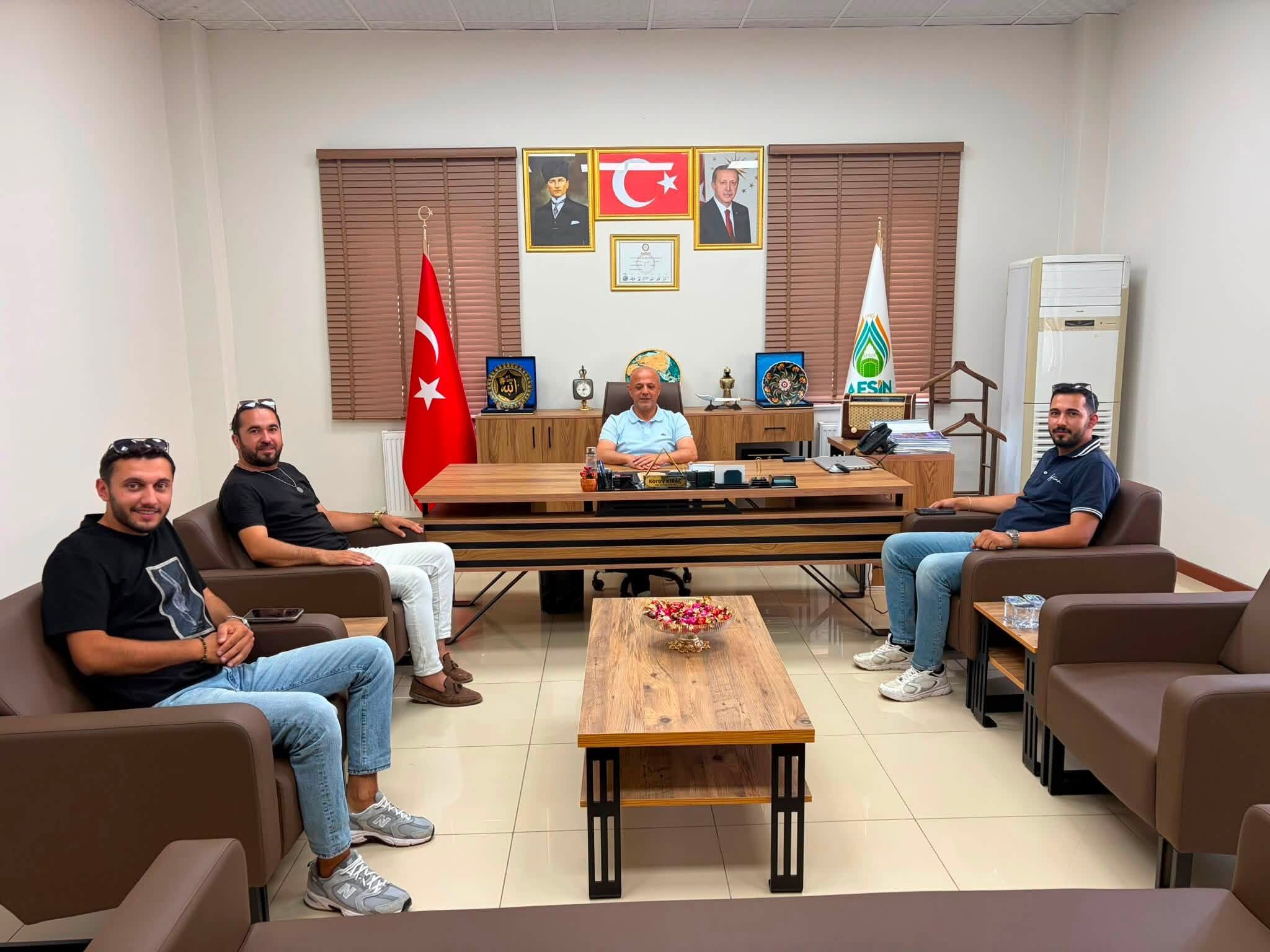 Başkan Kıraç’a Ziyaretler Devam Ediyor9