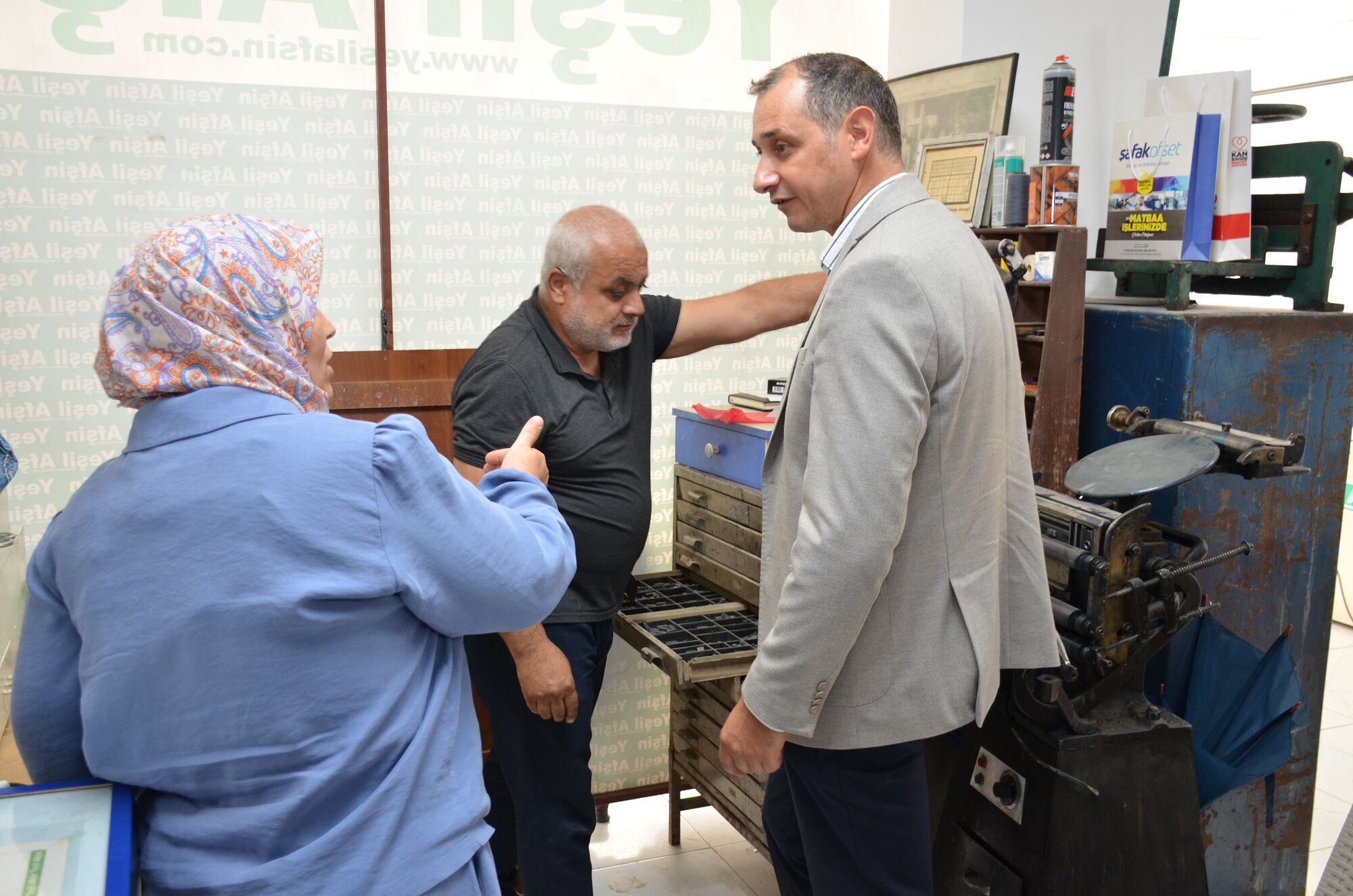 Bi̇k Bölge Müdürü Aşkın’dan Yeşil Afşin Gazetesi’ne Ziyaret (4)