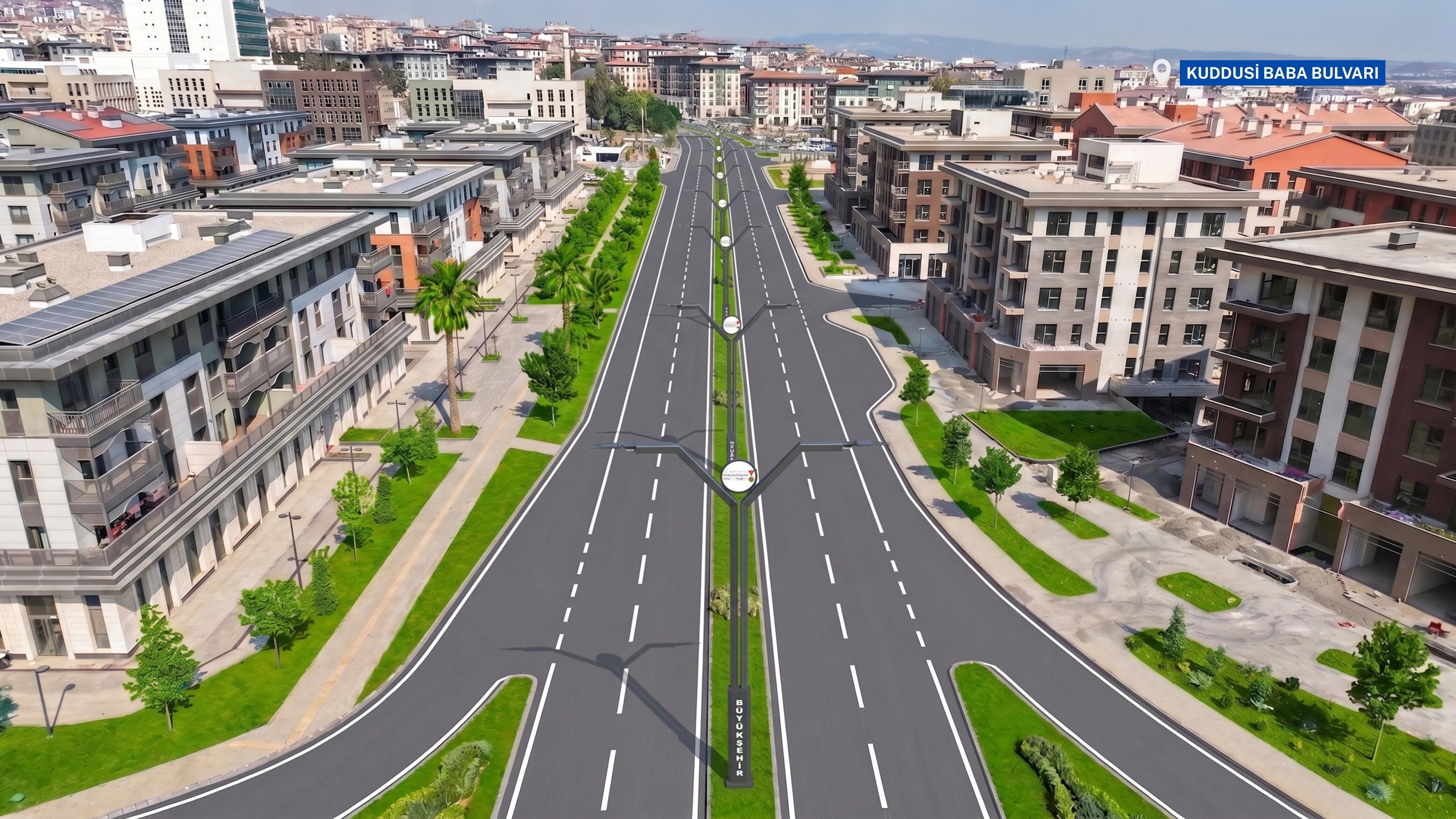 Büyükşehir, Kuddusi Baba Bulvarı’nda Dönüşüme Start Verdi (1)