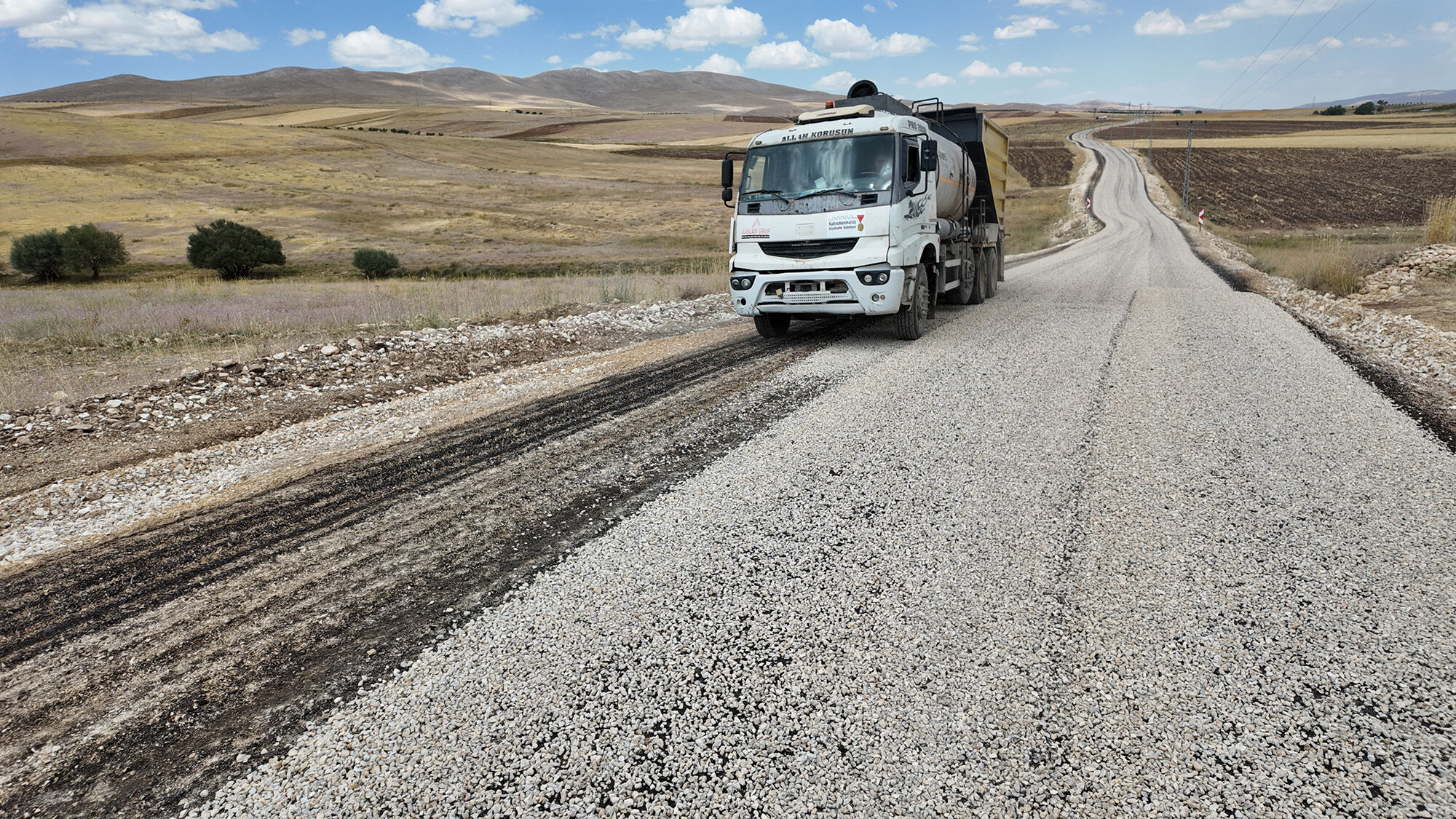 Elbistan Kırsalı Yol Yapım (1)