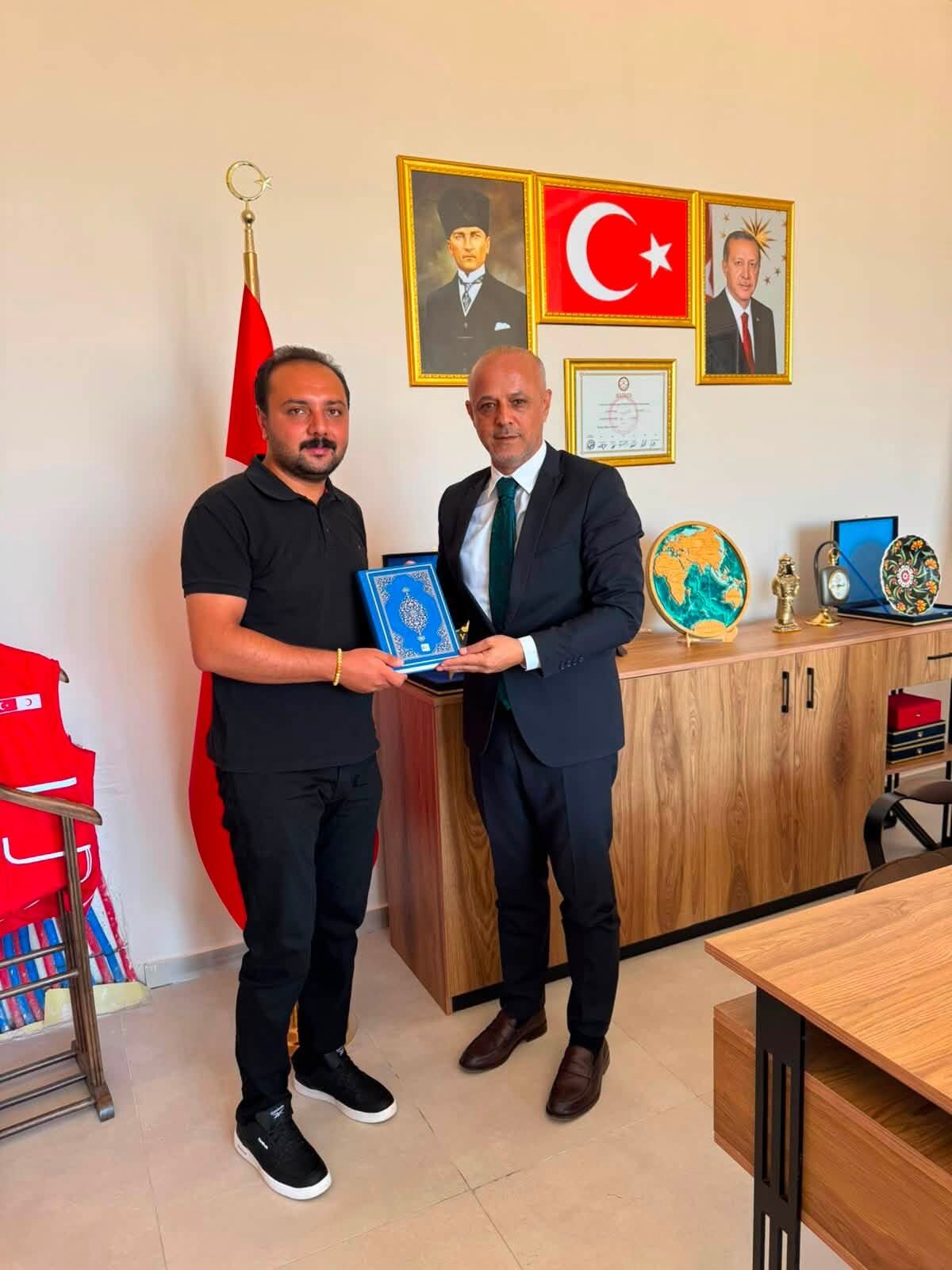 İmam Hatip Musa Kalaycı’dan Başkan Koray Kıraç’a Ziyaret