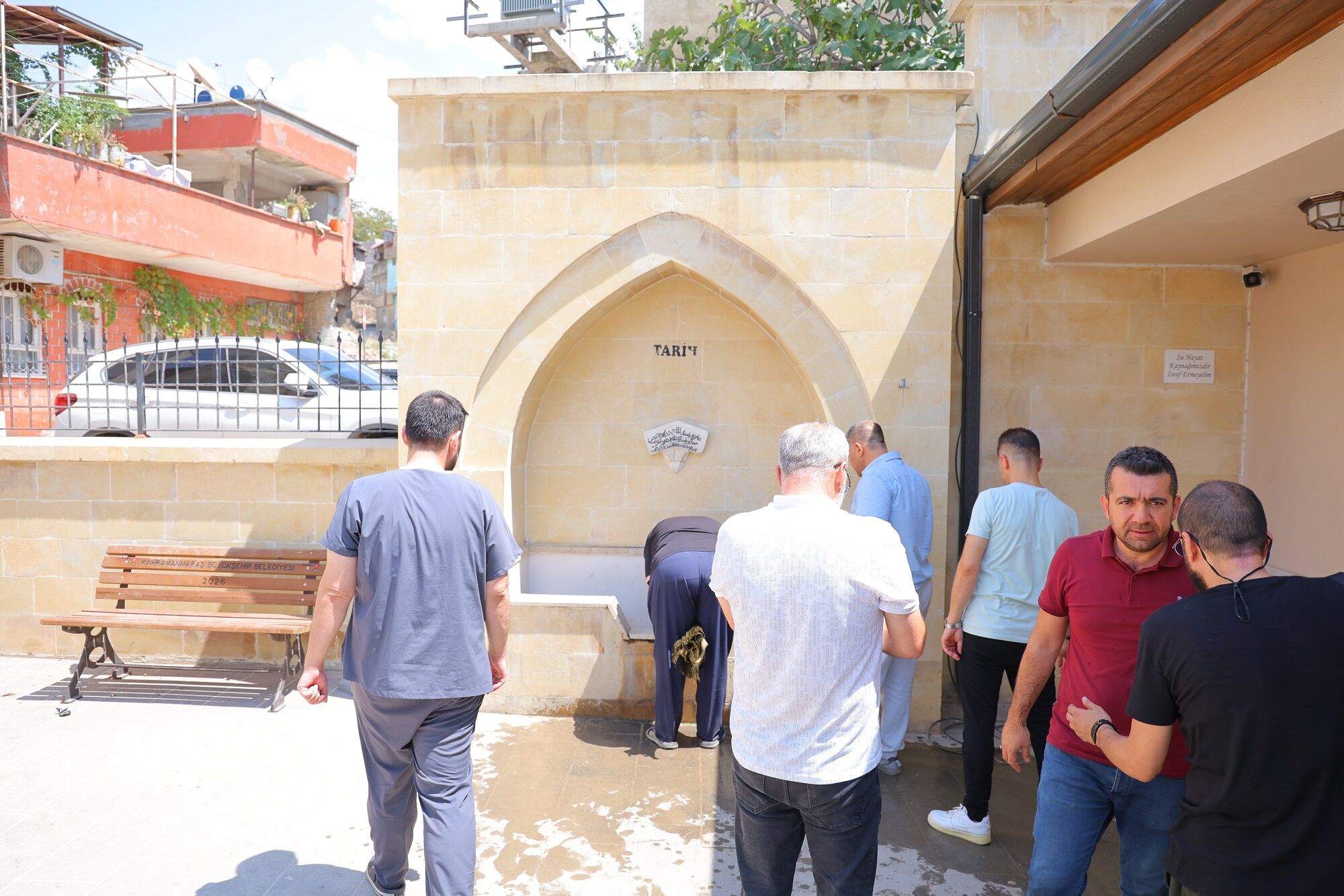 Kahramanmaraş’ın Tarihi Pınarı Şifa Arayanların Uğrak Noktası Oldu (4)