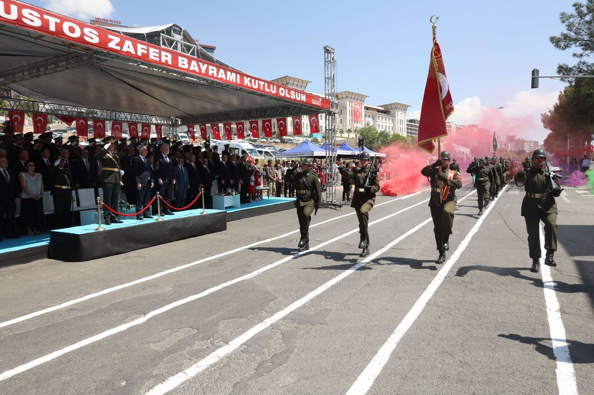 Kahramanmaraş’ta 30 Ağustos Zafer Bayramı Coşkuyla Kutlandı (1)