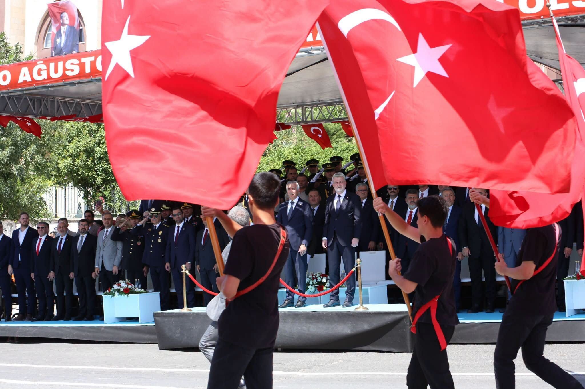 Kahramanmaraş’ta 30 Ağustos Zafer Bayramı Coşkuyla Kutlandı (3)
