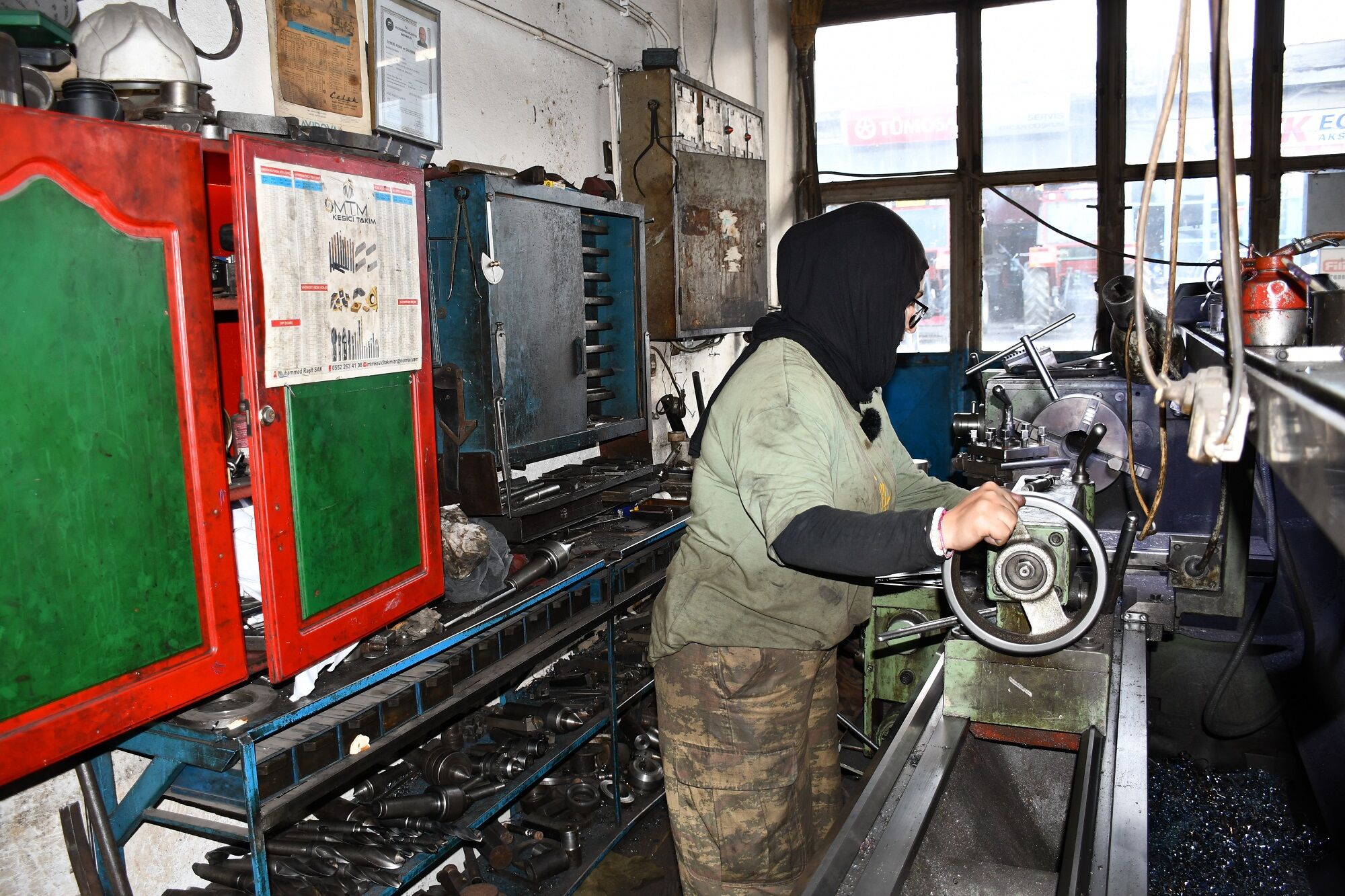 Kahramanmaraş’ta Okuyan Nursena, Sanayide Ezber Bozuyor (3)