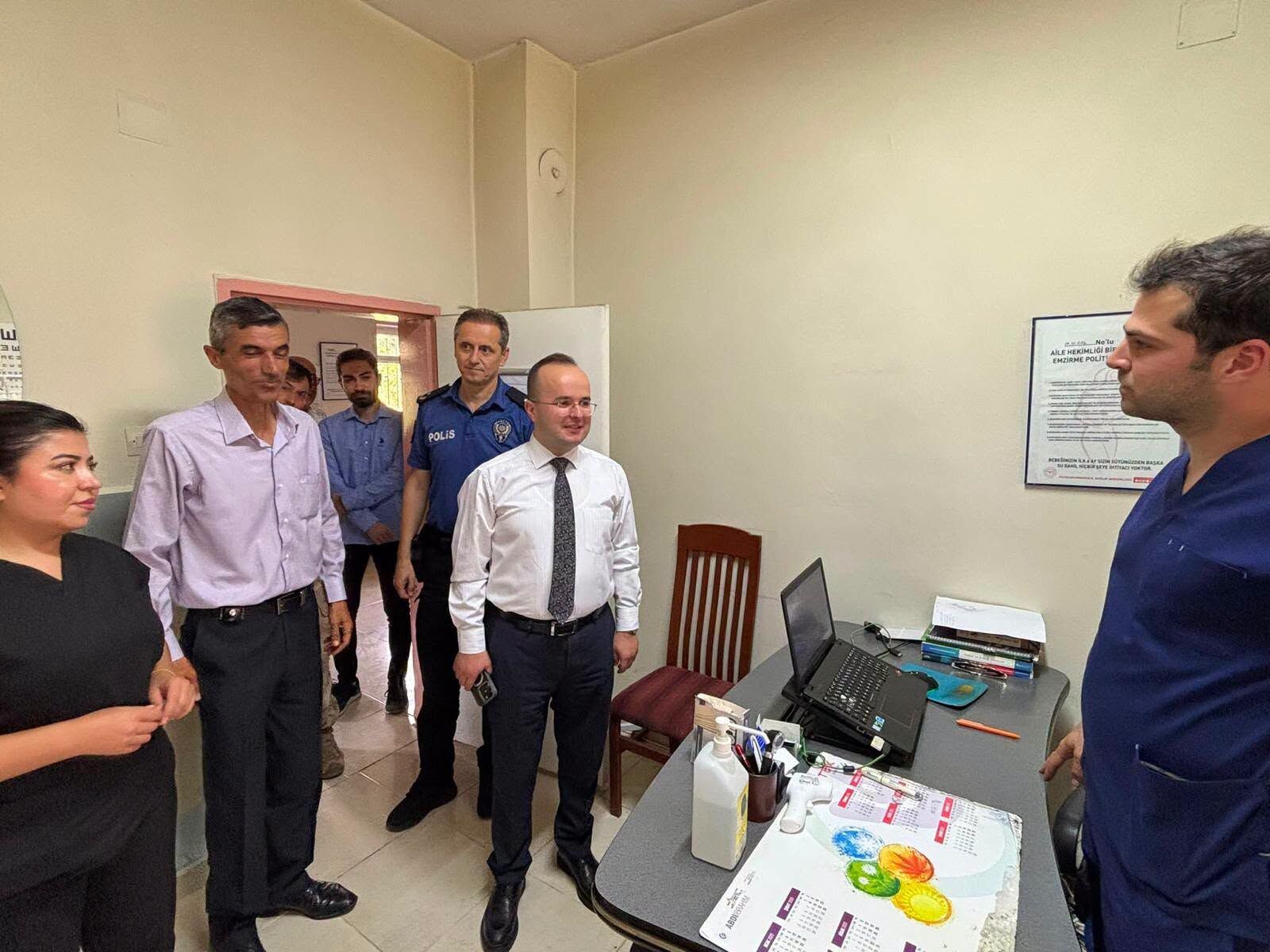 Kaymakam Arslantürk, Tanır Aile Sağlığı Merkezini Ziyaret Etti2