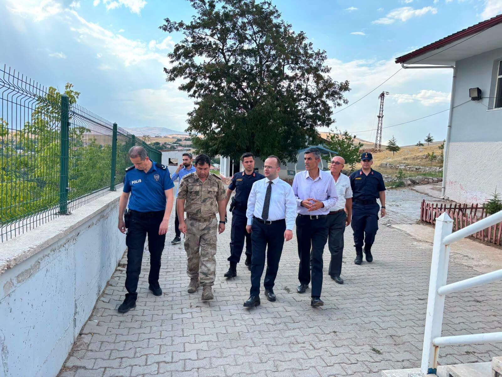 Kaymakam Arslantürk, Tanır Jandarma Karakolunu Ziyaret Etti4