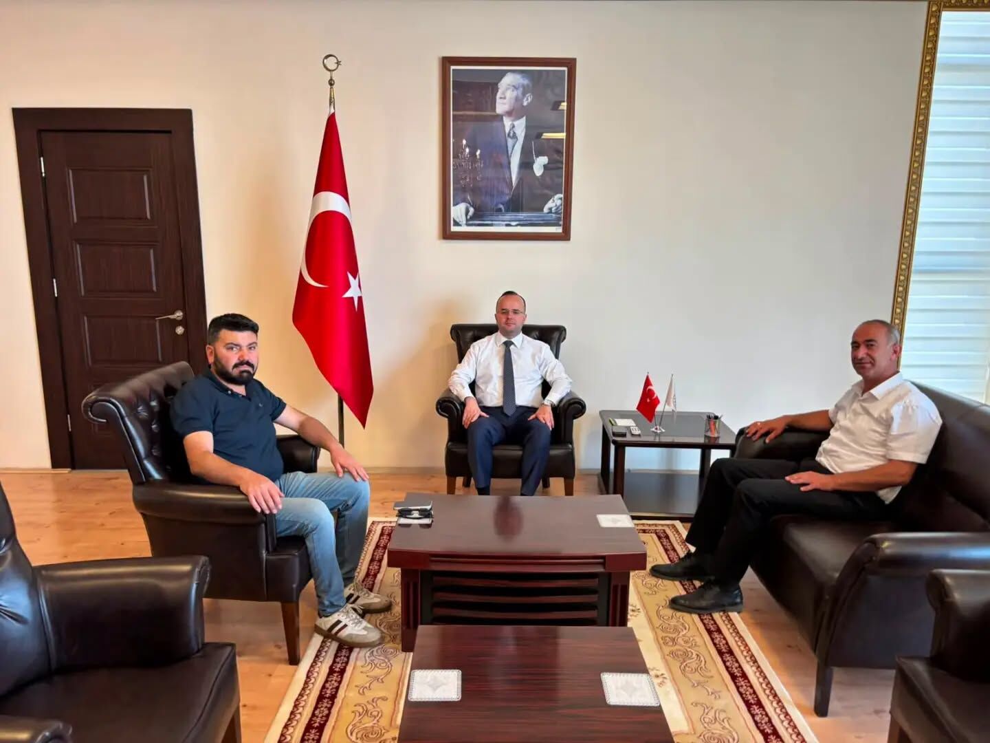 Kaymakam Arslantürk’e Hayırlı Olsun Ziyaretleri Sürüyor1-1