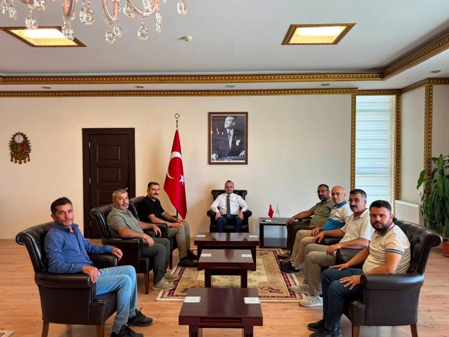 Kaymakam Arslantürk’e Hayırlı Olsun Ziyaretleri Sürüyor3