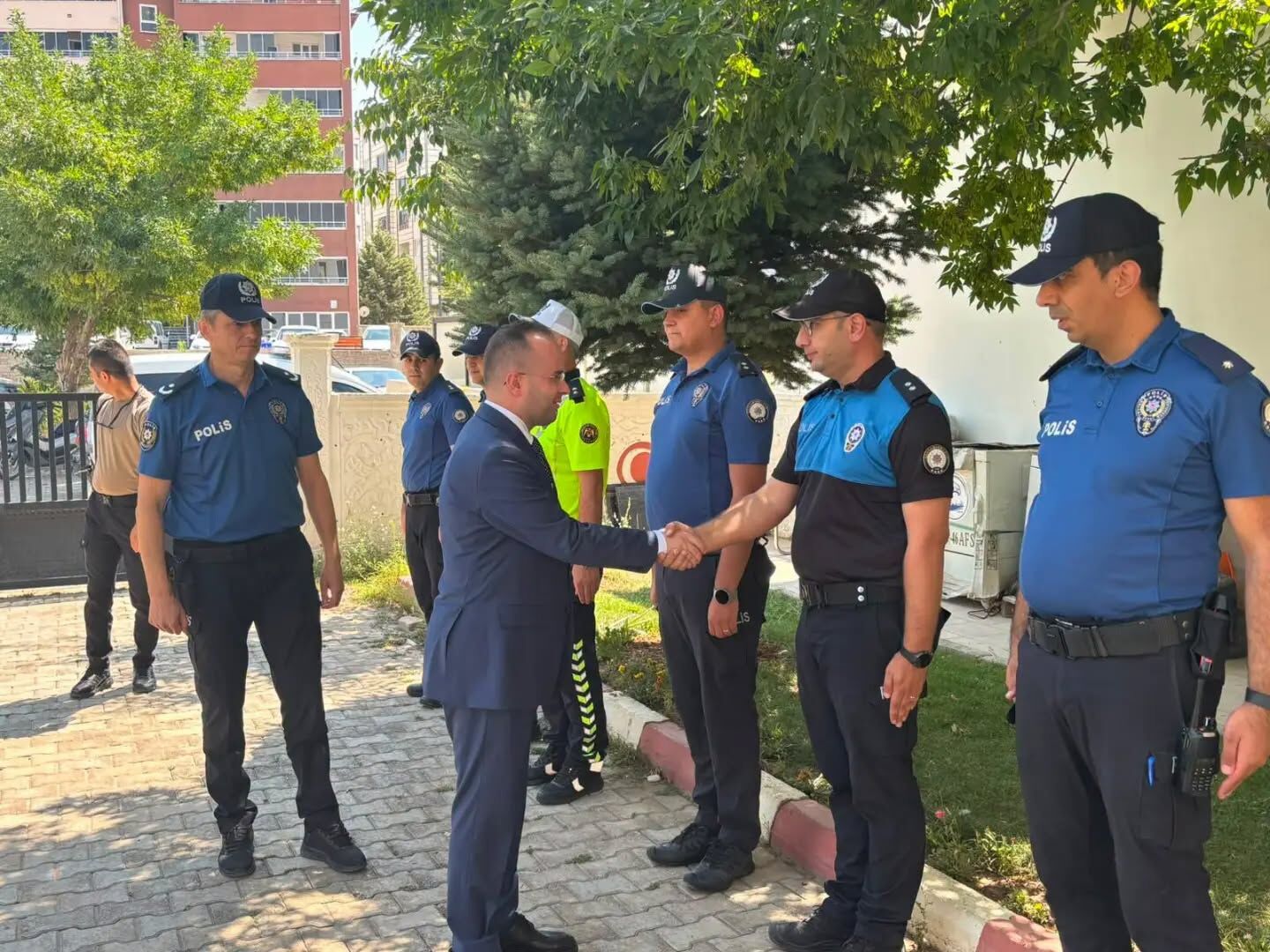 Kaymakam Arslantürk’ten İlçe Emniyet Müdürlüğüne Ziyaret1