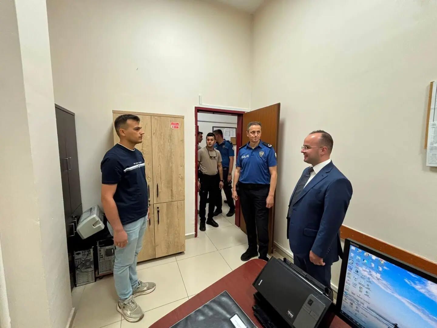 Kaymakam Arslantürk’ten İlçe Emniyet Müdürlüğüne Ziyaret3
